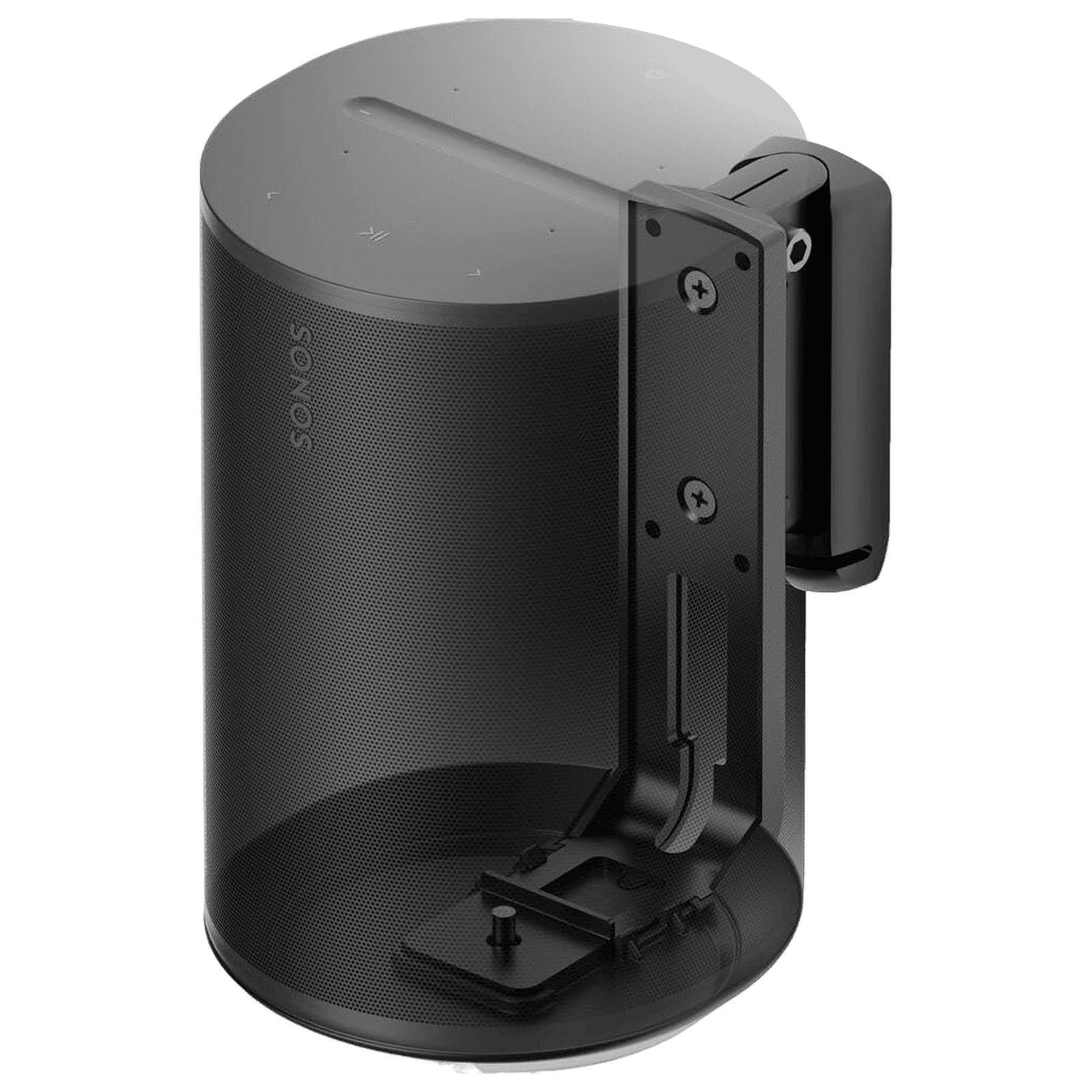 FLEXSON Wall Mount (Unique Tilting Mechanism, FLXERA100WMBLK, Black)_3