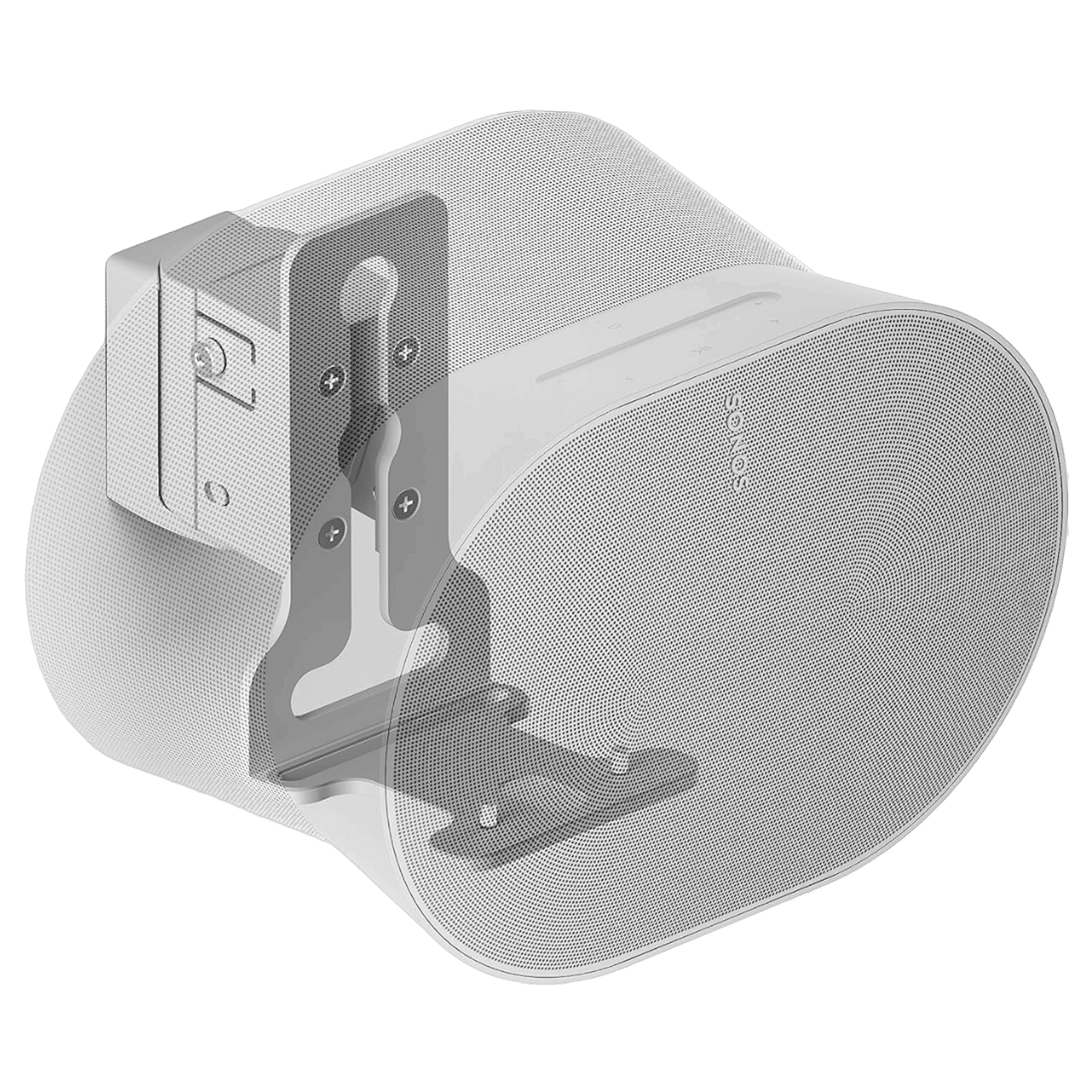 FLEXSON Wall Mount (Unique Tilting Mechanism, FLXERA300WMWHT, White)_3