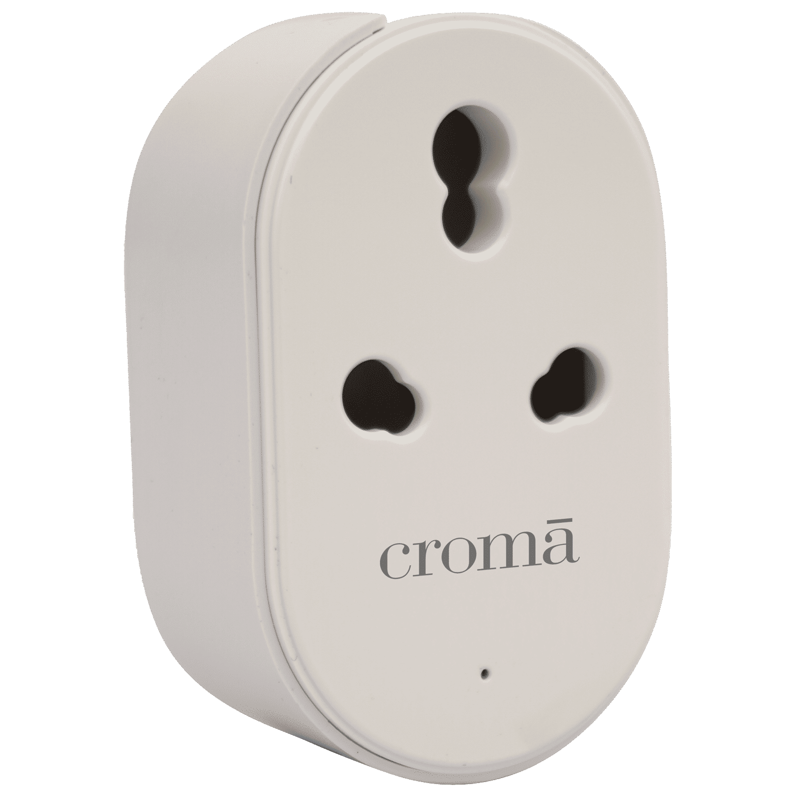 Croma Alexa & Google Assistant Smart Plug For Room Heater, Air Conditioner (Voice control, CRSP16ASPA327202, White) Croma Alexa & Google Assistant Smart Plug For Room Heater, Air Conditioner (Voice control, CRSP16ASPA327202, White)_1