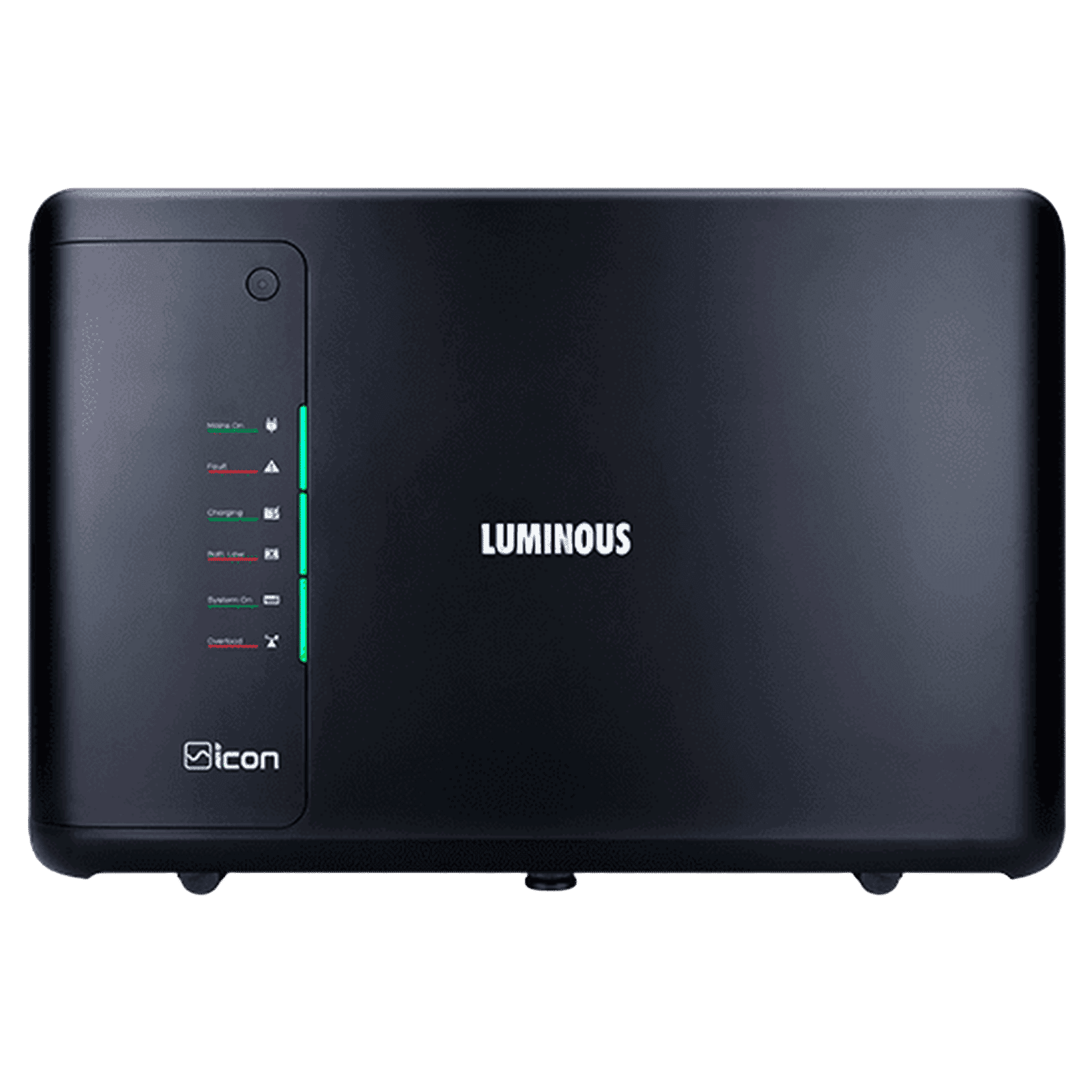 LUMINOUS Icon 1100 17 Amps Inverter (LED indications, F04111012181, Black)_1