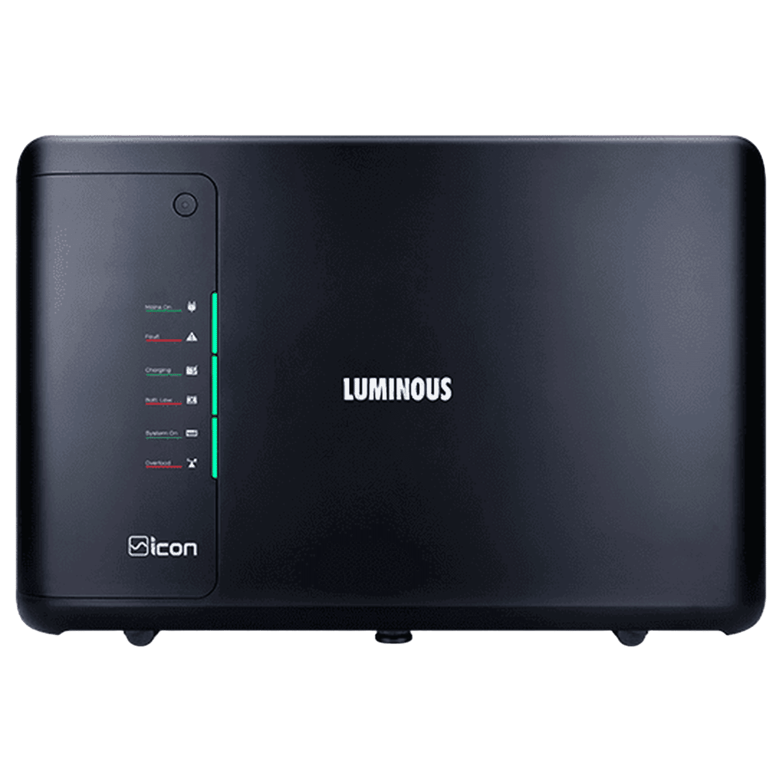 LUMINOUS Icon 1600 21 Amps Inverter (LED indications, F04116012181, Black)_1
