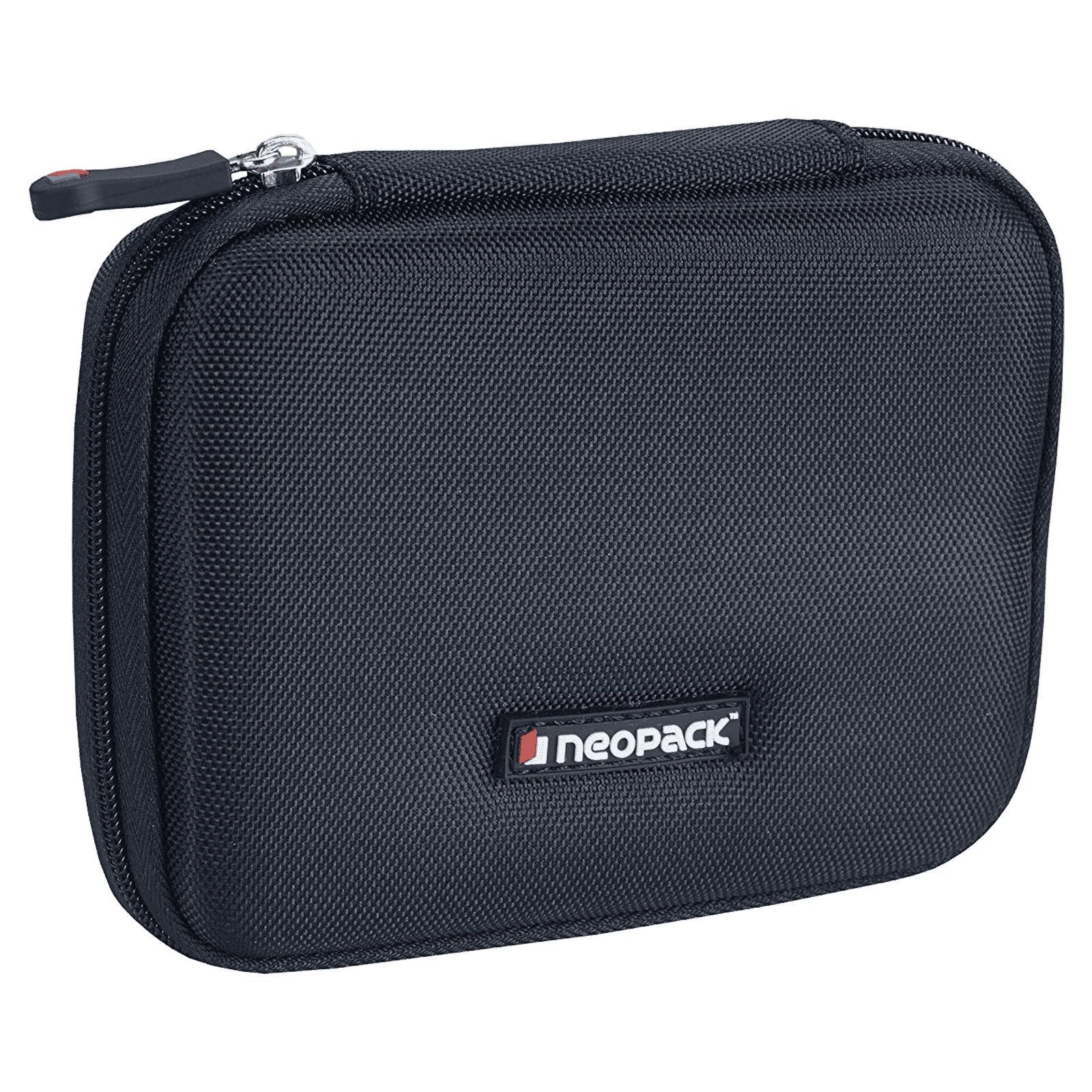 neopack 1BK5 Nylon Case for Portable Hard Disk (Water and Shock Resistant Design, Black)_2