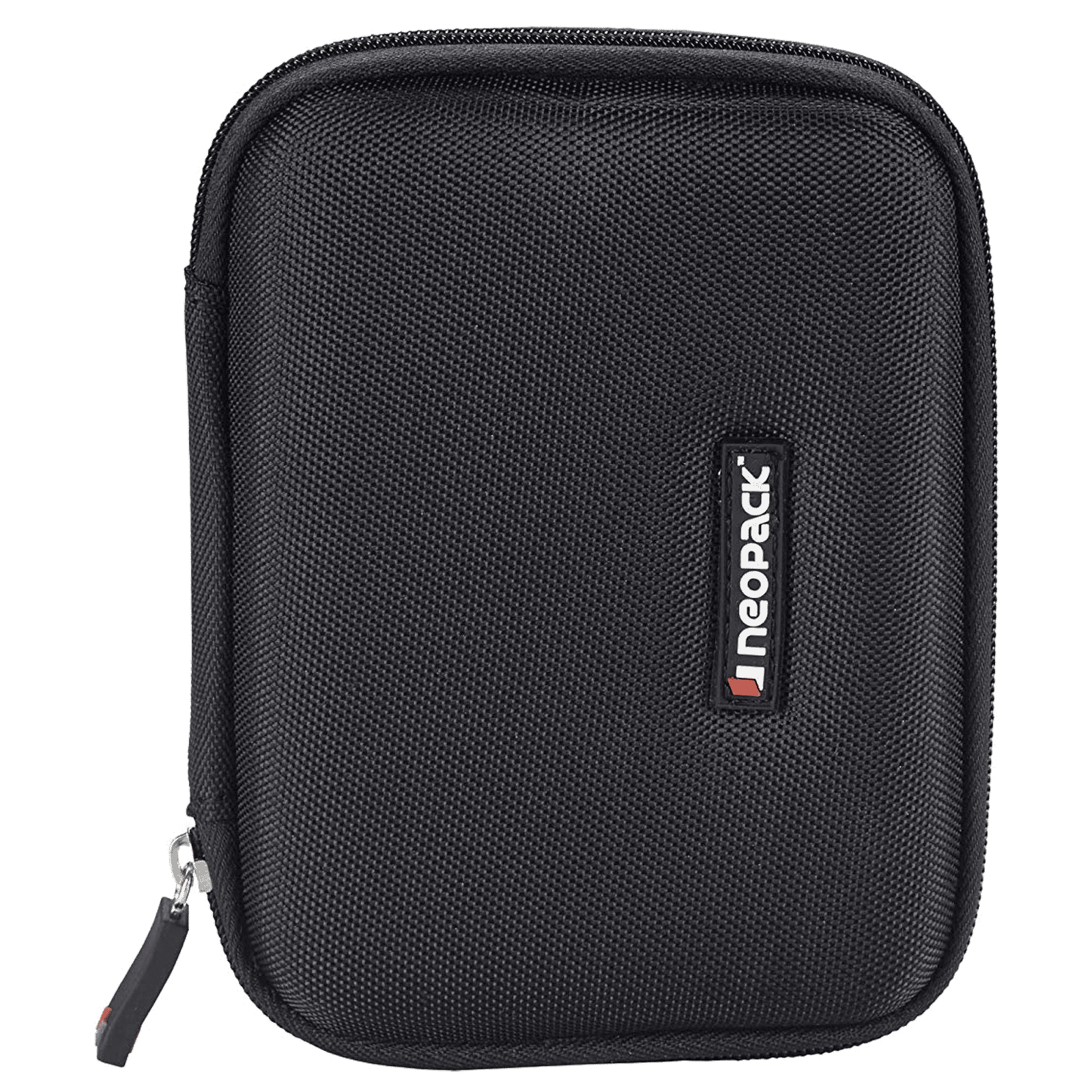 neopack 1BK5 Nylon Case for Portable Hard Disk (Water and Shock Resistant Design, Black)_1