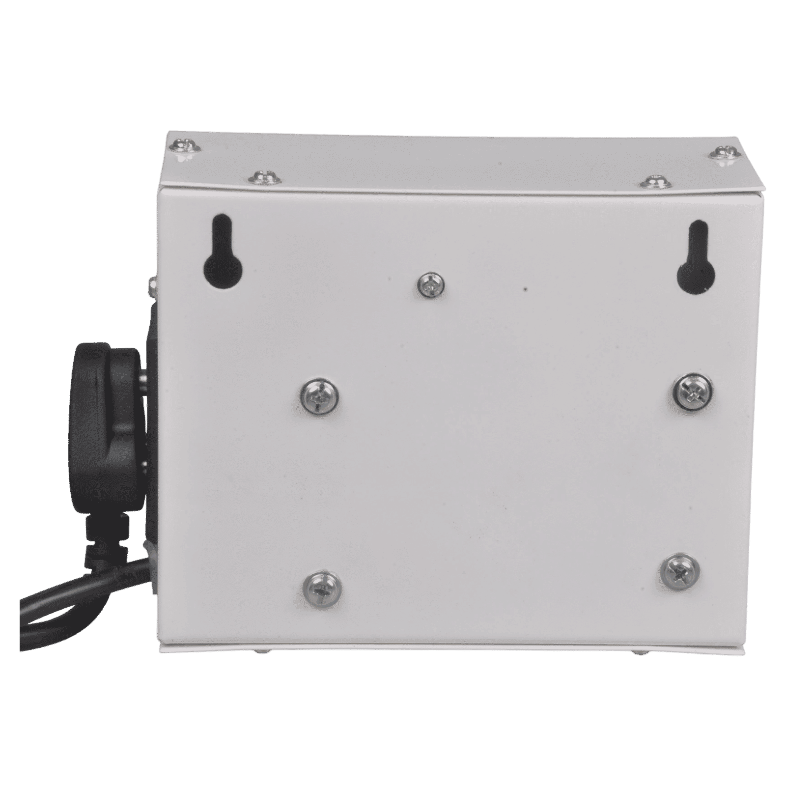 SafeStab Multi 50 2 Amps Voltage Stabilizer For 108cm (43") TV or 300 Liters Refrigerator (White)_4