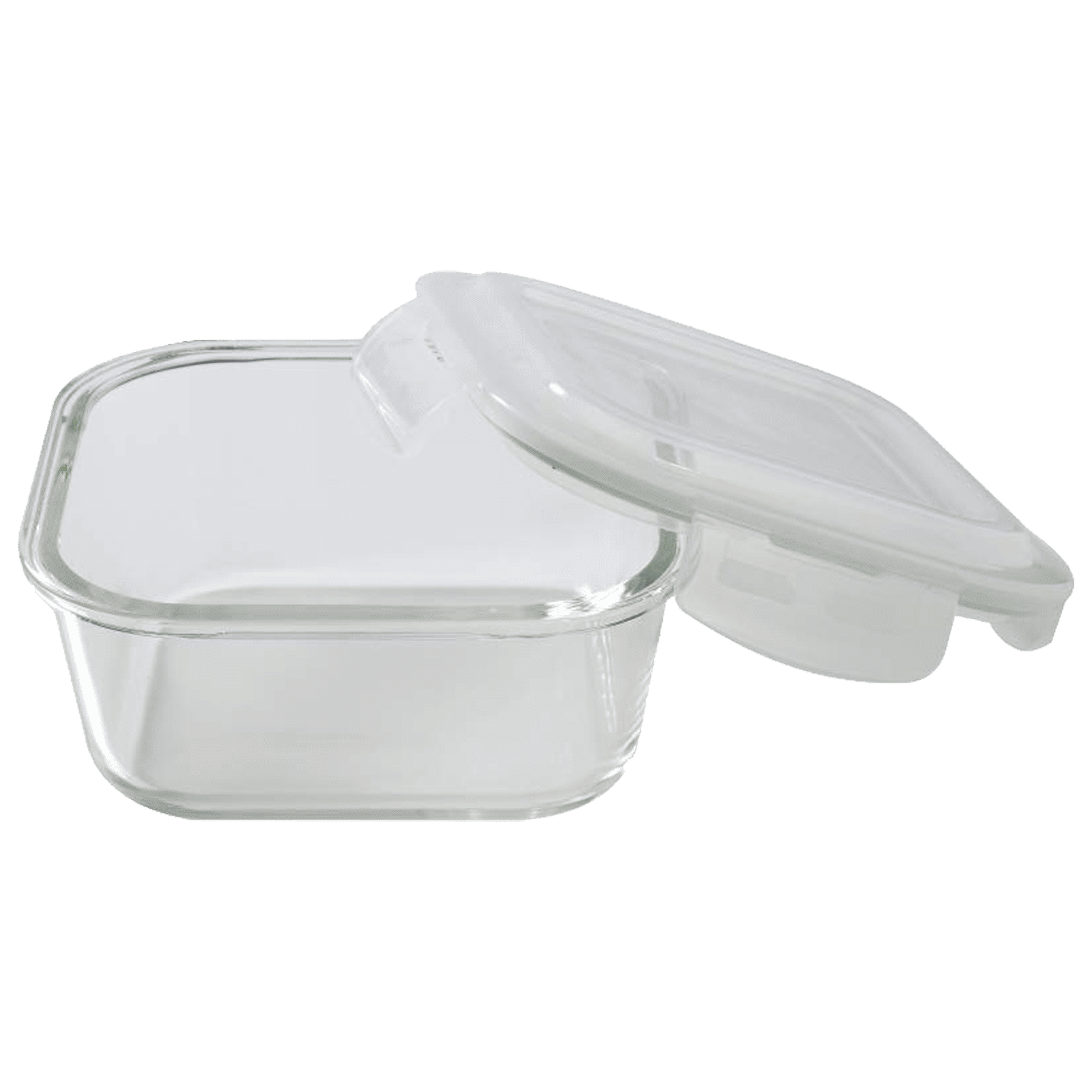 Borosil S2SQ 320 ml Horizontal Glass Storage Container (BPA Free, Transparent)_2