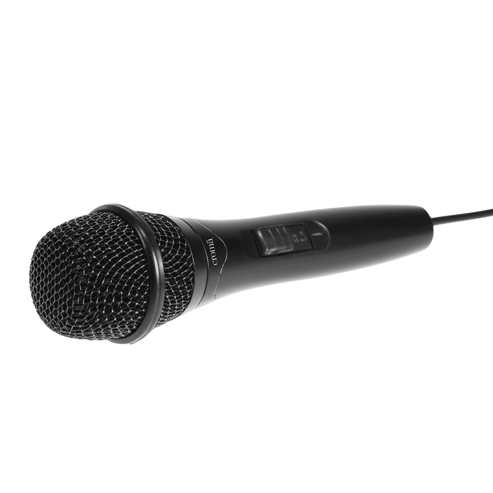 Croma Wired Microphone with Exceptional Voice Quality (Black)_5