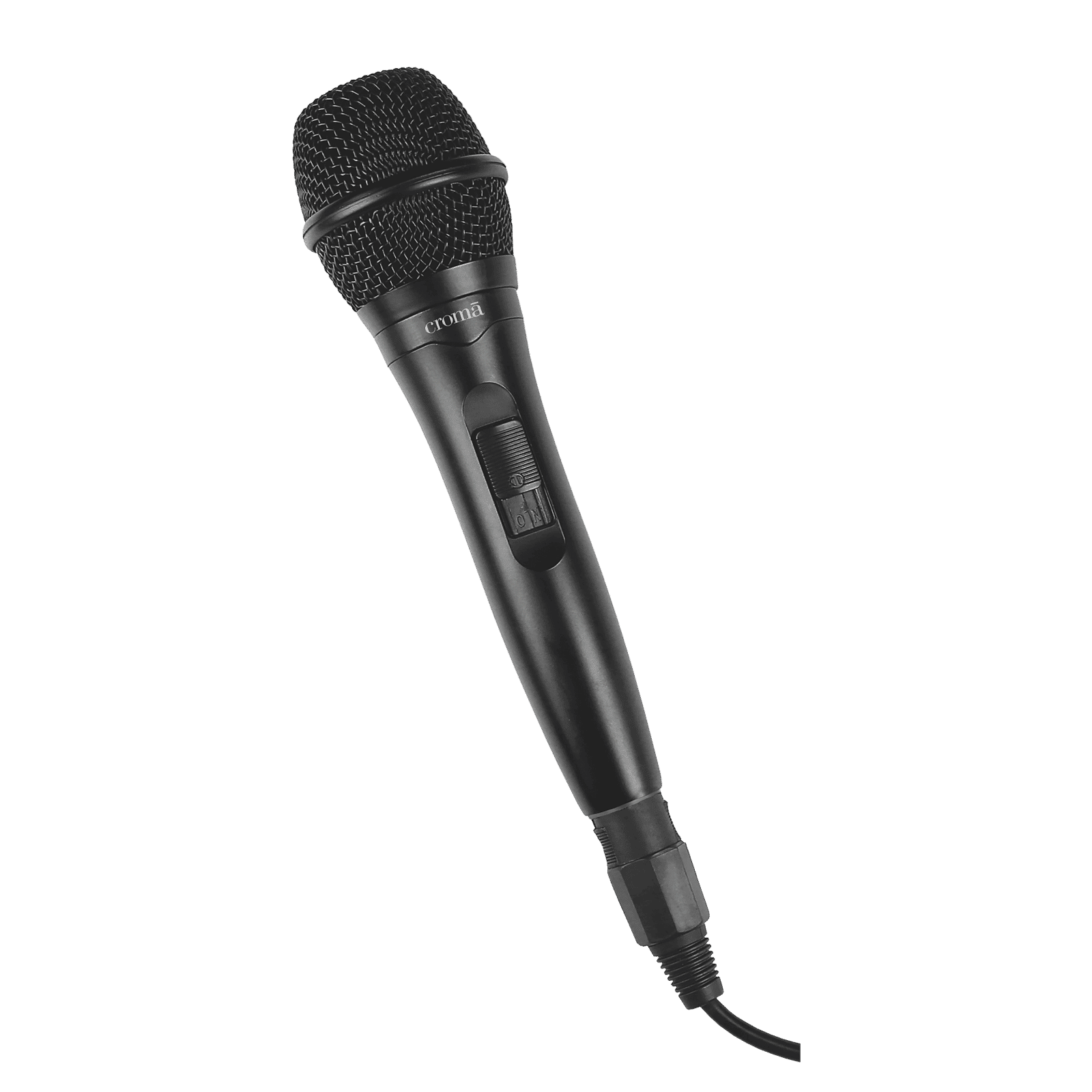 Croma Wired Microphone with Exceptional Voice Quality (Black)_3