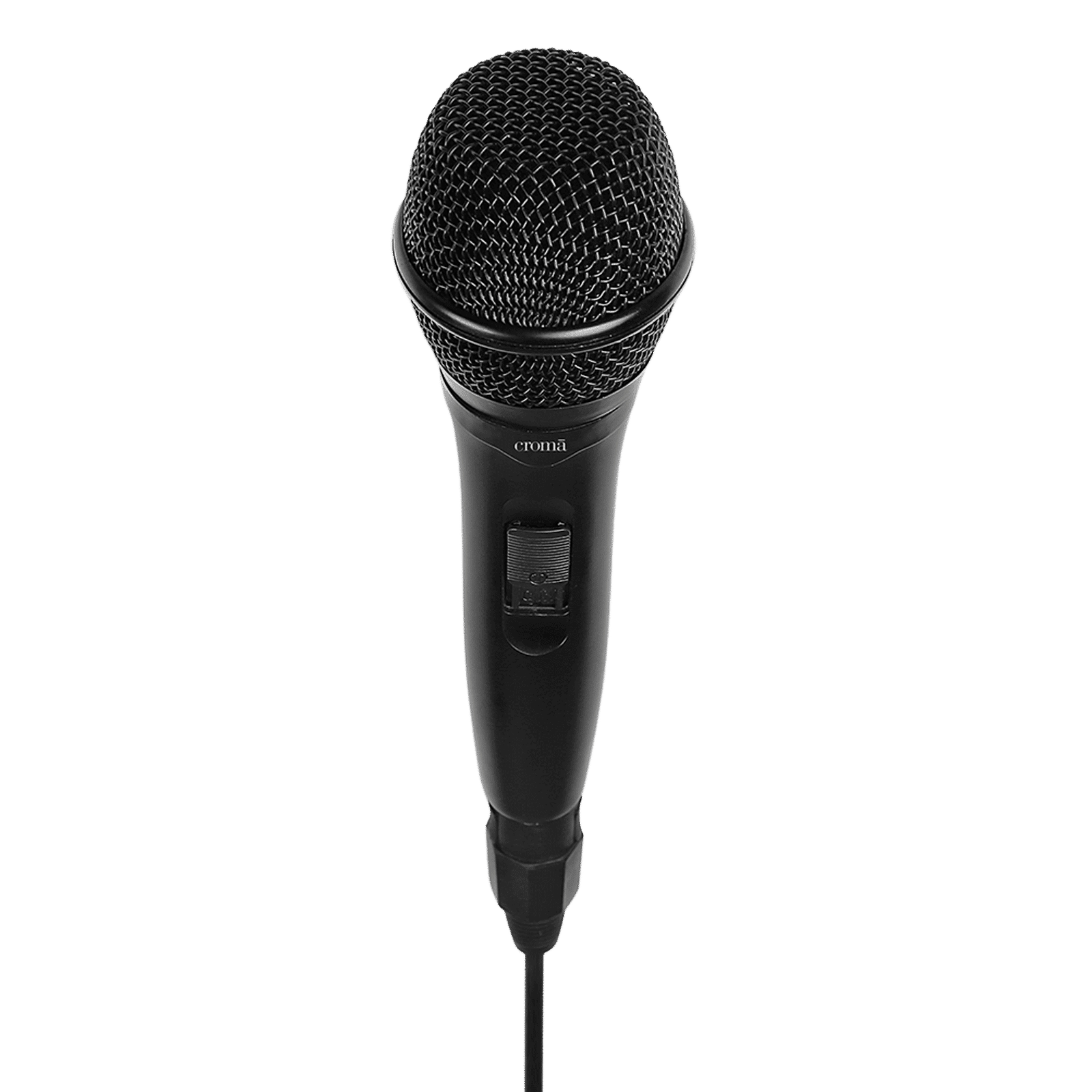 Croma Wired Microphone with Exceptional Voice Quality (Black)_4