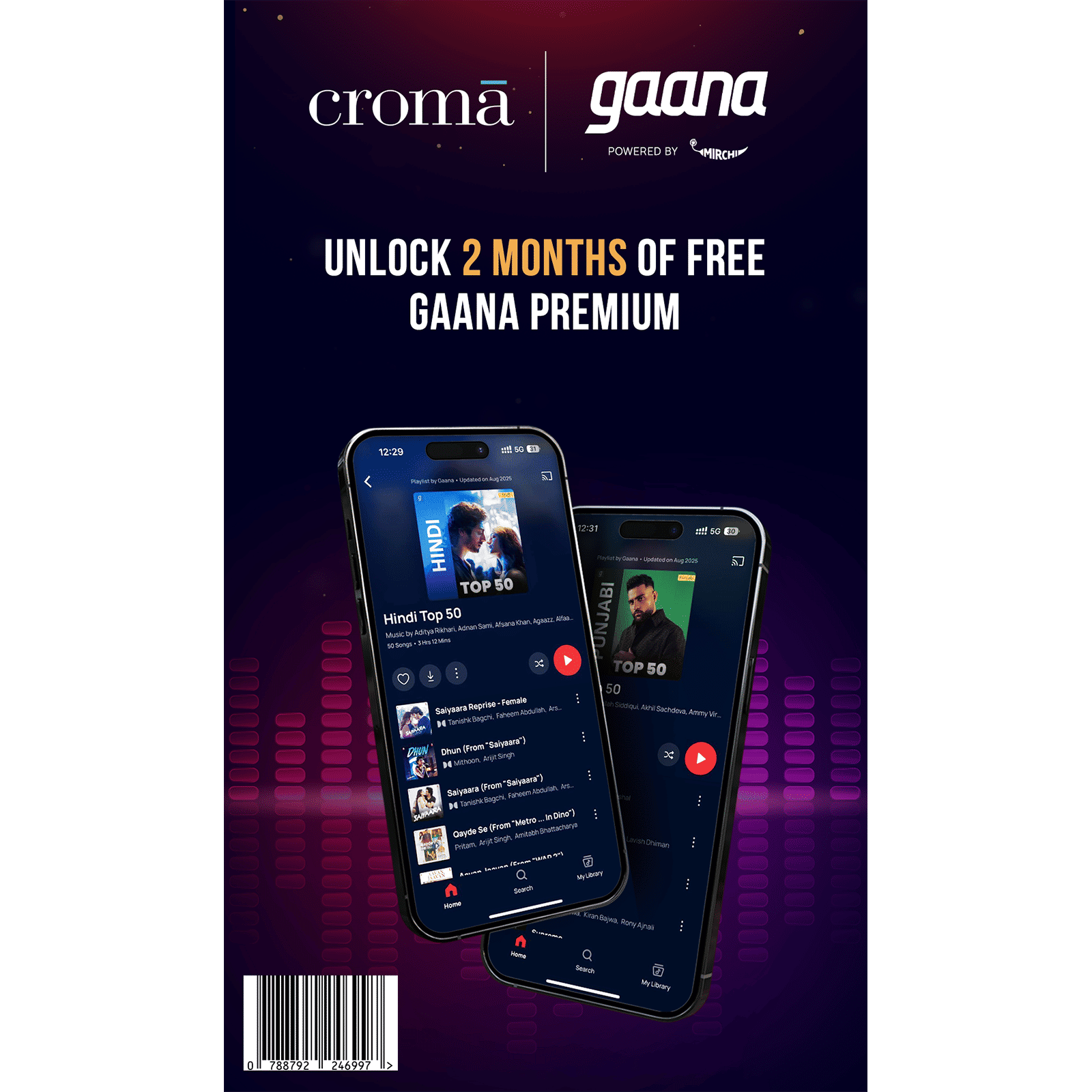 Gaana com Free 2 Months Subscription_1
