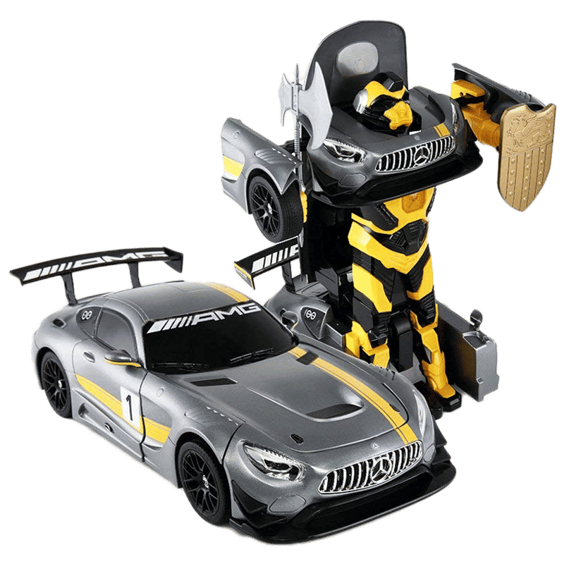 Raster R/C 2.4G Mercedes-Benz GT3 Transformable Car (Black)_1