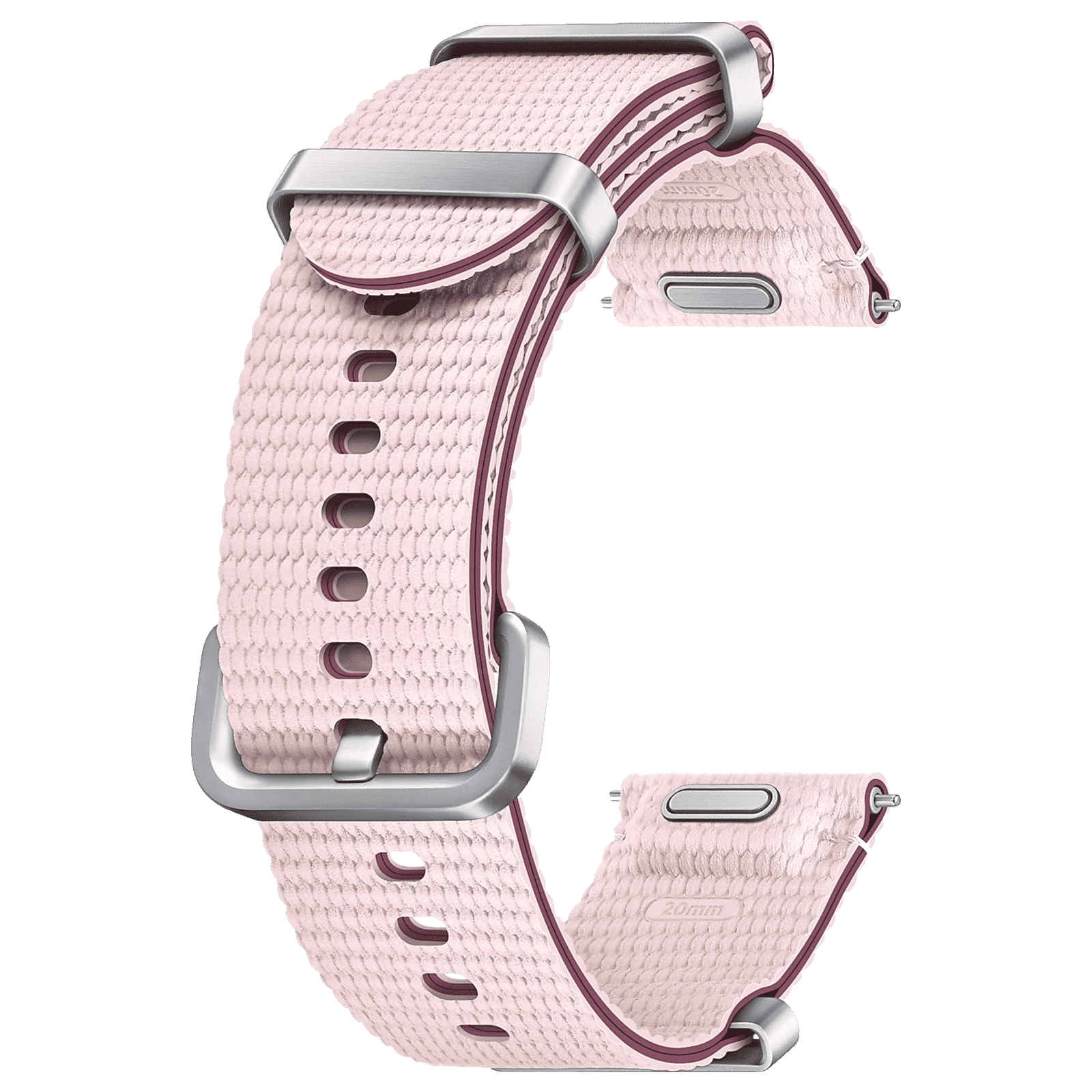 SAMSUNG ET-SOL30SPEGIN HNBR, SUS, Athleisure Band for SAMSUNG Galaxy Watch7, Watch4, Watch4 Classic, Watch5, Watch 5 Pro, Watch6 & Watch6 Classic (S/M) (Fashionable Band, Pink) SAMSUNG ET-SOL30SPEGIN HNBR, SUS, Athleisure Band for SAMSUNG Galaxy Watch7, Watch4, Watch4 Classic, Watch5, Watch 5 Pro, Watch6 & Watch6 Classic (S/M) (Fashionable Band, Pink)_1