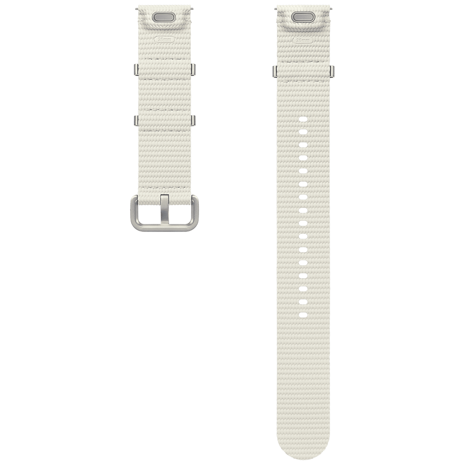 SAMSUNG ET-SOL30SWEGIN HNBR, SUS, Athleisure Band for SAMSUNG Galaxy Watch7, Watch4, Watch4 Classic, Watch5, Watch 5 Pro, Watch6 & Watch6 Classic (S/M) (Fashionable Band, Cream) SAMSUNG ET-SOL30SWEGIN HNBR, SUS, Athleisure Band for SAMSUNG Galaxy Watch7, Watch4, Watch4 Classic, Watch5, Watch 5 Pro, Watch6 & Watch6 Classic (S/M) (Fashionable Band, Cream)_3