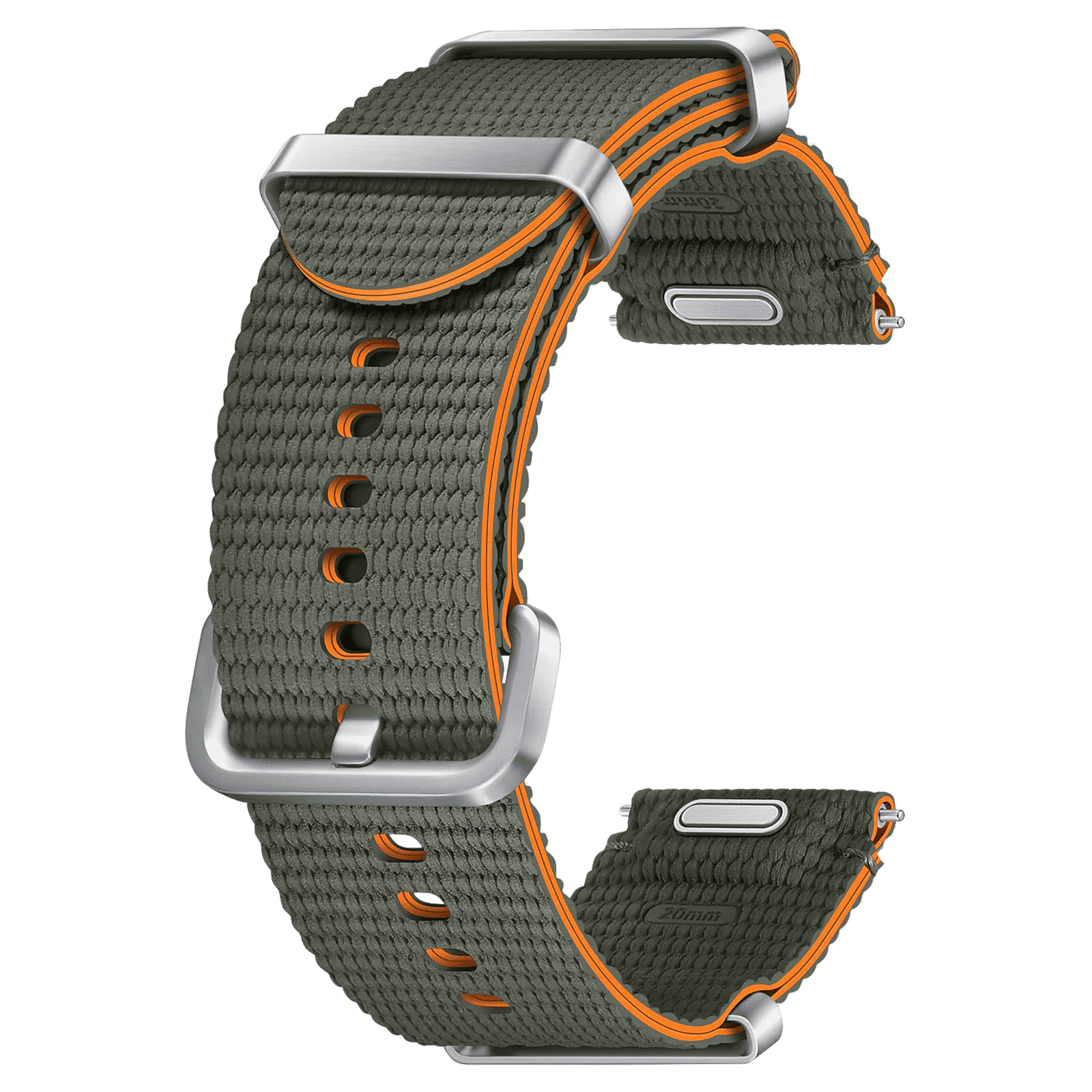 SAMSUNG ET-SOL31LKEGIN HNBR, SUS, Athleisure Band for SAMSUNG Galaxy Watch7, Watch4, Watch4 Classic, Watch5, Watch 5 Pro, Watch6 & Watch6 Classic (M/L) (Effortless Style, Green)_1