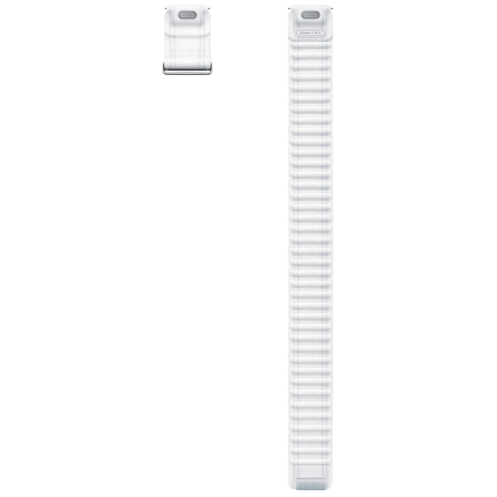 SAMSUNG ET-SVL31LWEGIN Nylon Fabric Band for SAMSUNG Galaxy Watch7, Watch4, Watch4 Classic, Watch5, Watch 5 Pro, Watch6 & Watch6 Classic (M/L) (Effortless Style, Blue White)_3