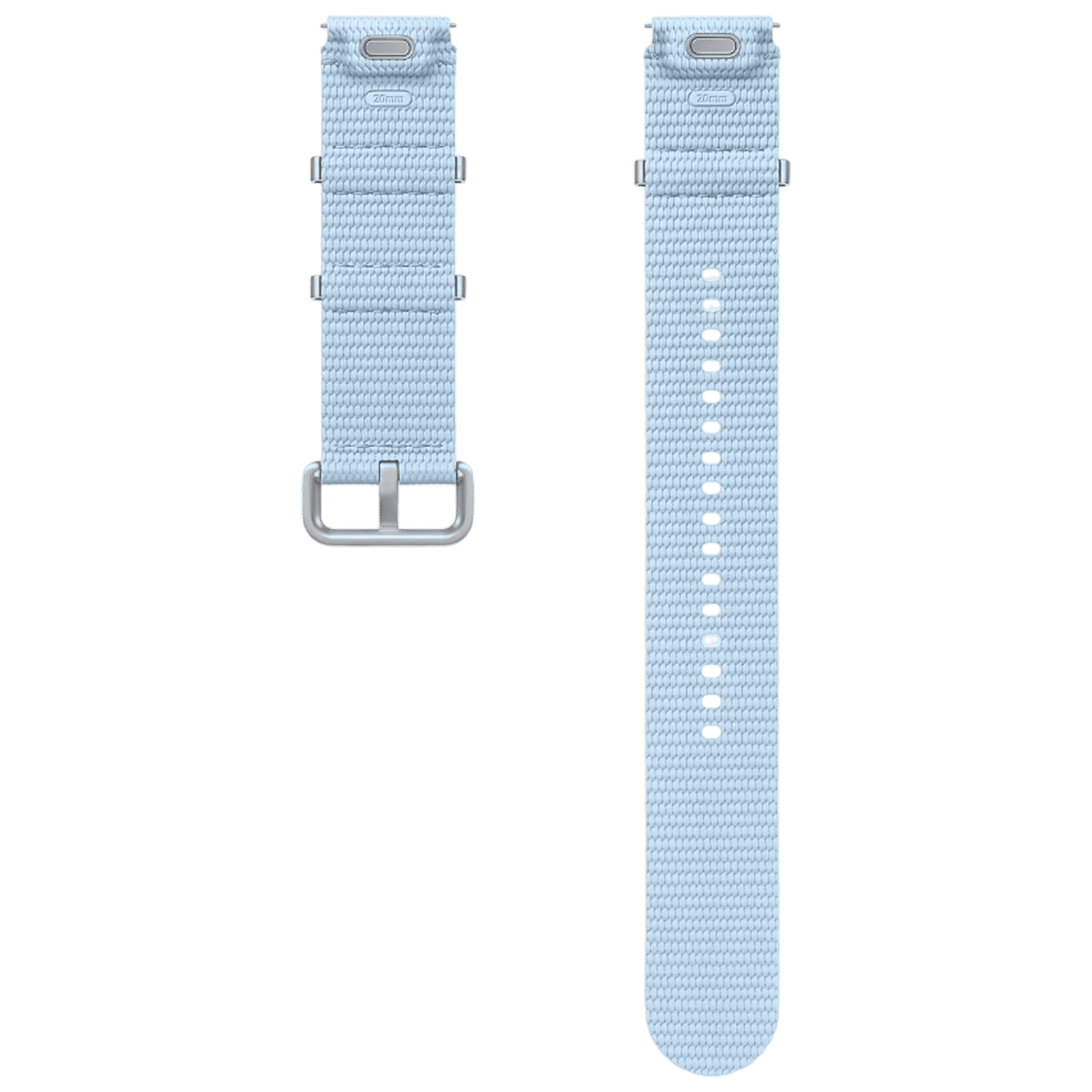 SAMSUNG ET-SOL31LLEGIN HNBR, SUS, Athleisure Band for SAMSUNG Galaxy Watch7, Watch4, Watch4 Classic, Watch5, Watch 5 Pro, Watch6 & Watch6 Classic (M/L) (Effortless Style, Sky Blue)_4