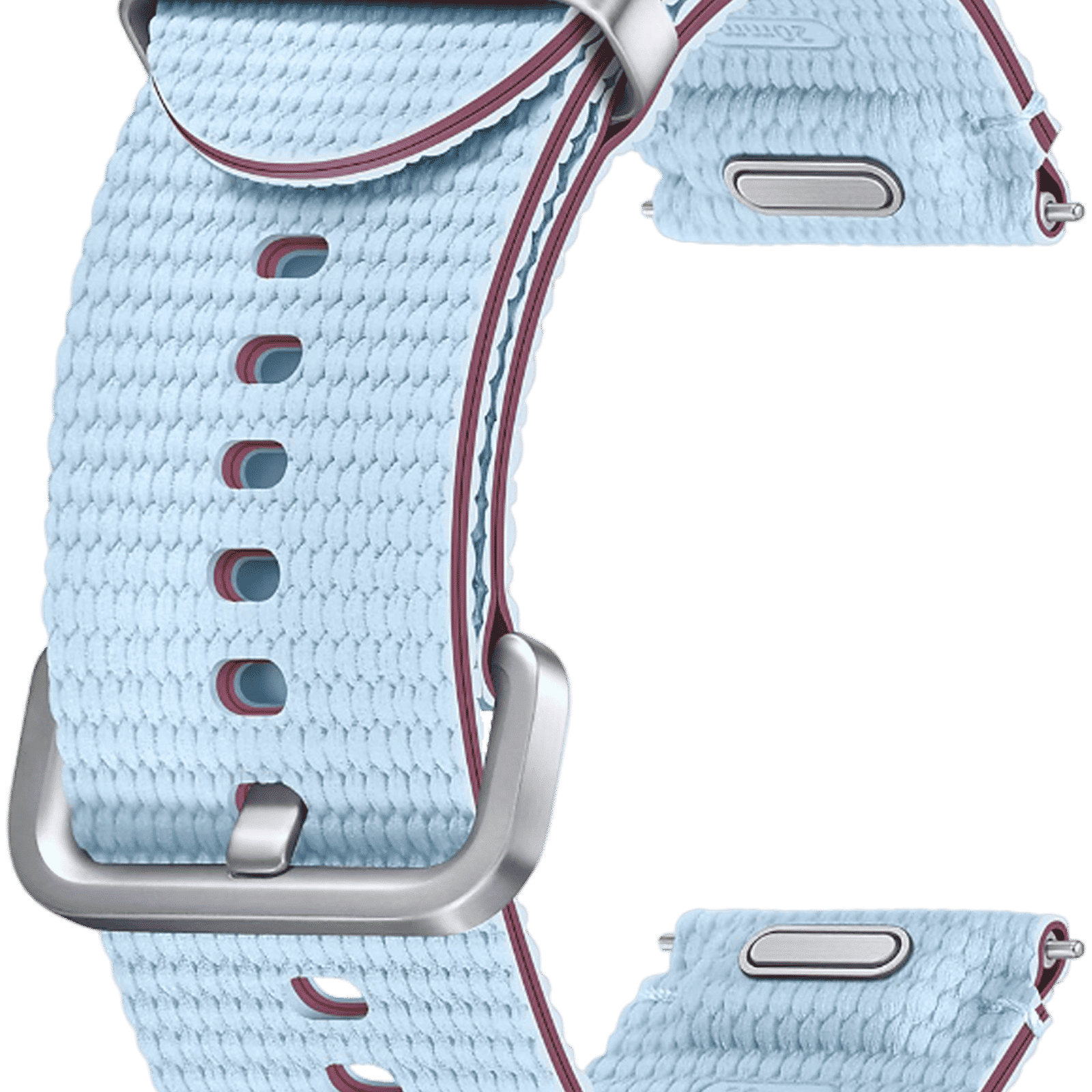 SAMSUNG ET-SOL31LLEGIN HNBR, SUS, Athleisure Band for SAMSUNG Galaxy Watch7, Watch4, Watch4 Classic, Watch5, Watch 5 Pro, Watch6 & Watch6 Classic (M/L) (Effortless Style, Sky Blue)_5