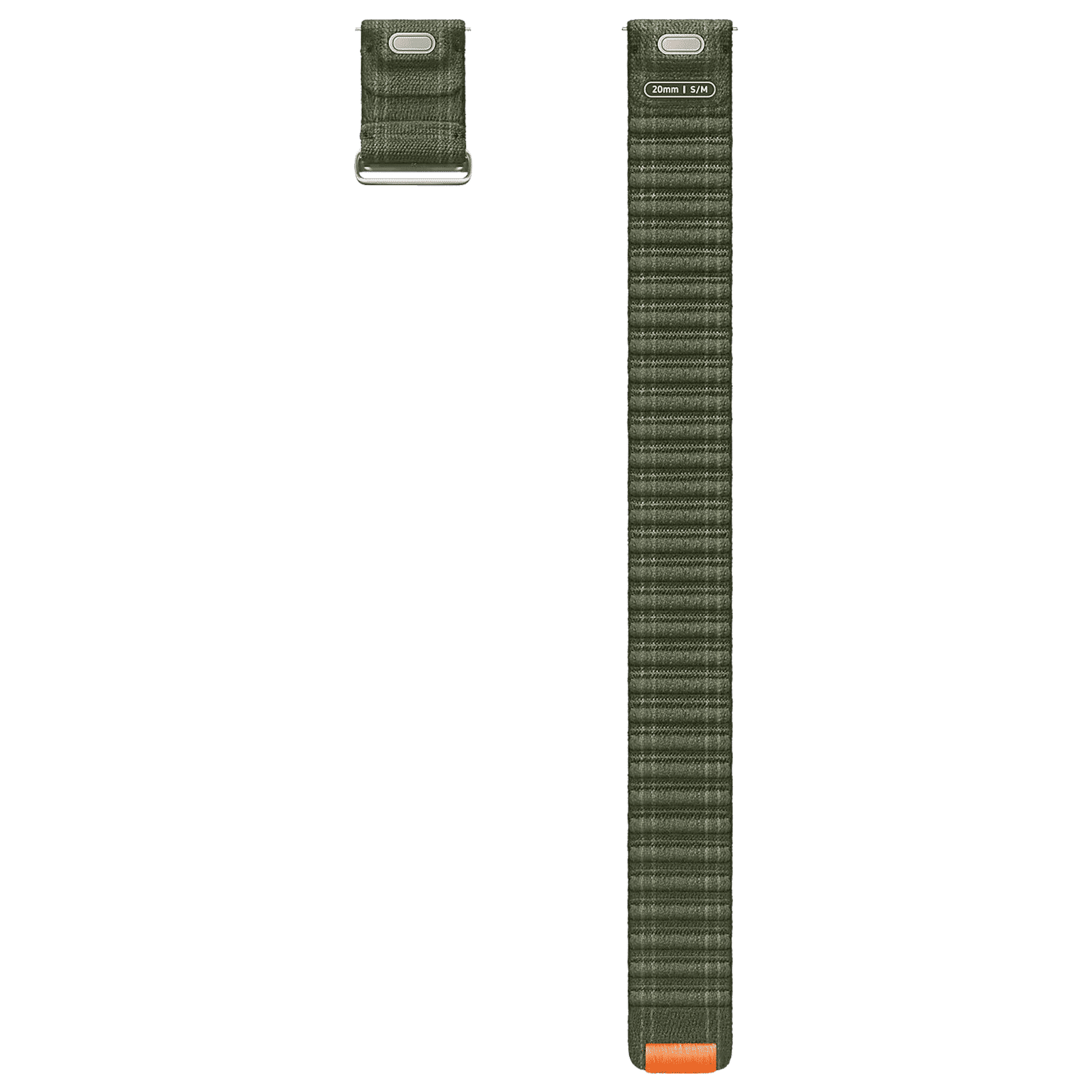 SAMSUNG ET-SVL30SKEGIN Fabric Band for SAMSUNG Galaxy Watch7 (S/M) (Effortless Style, Green)_4