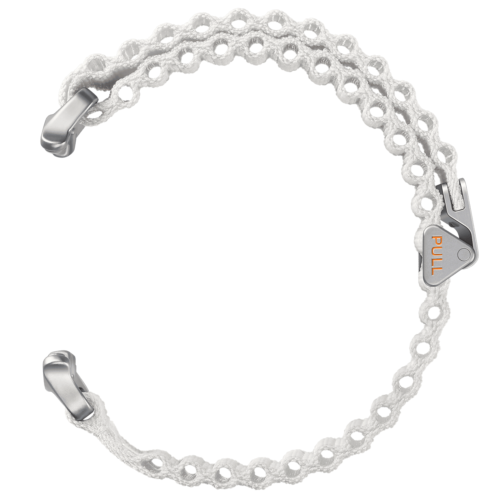 SAMSUNG ET-SVL70MWEGIN Nylon, Titanium, SUS Trail Band for SAMSUNG Galaxy Watch Ultra (Lugless Design, White Sand)_5