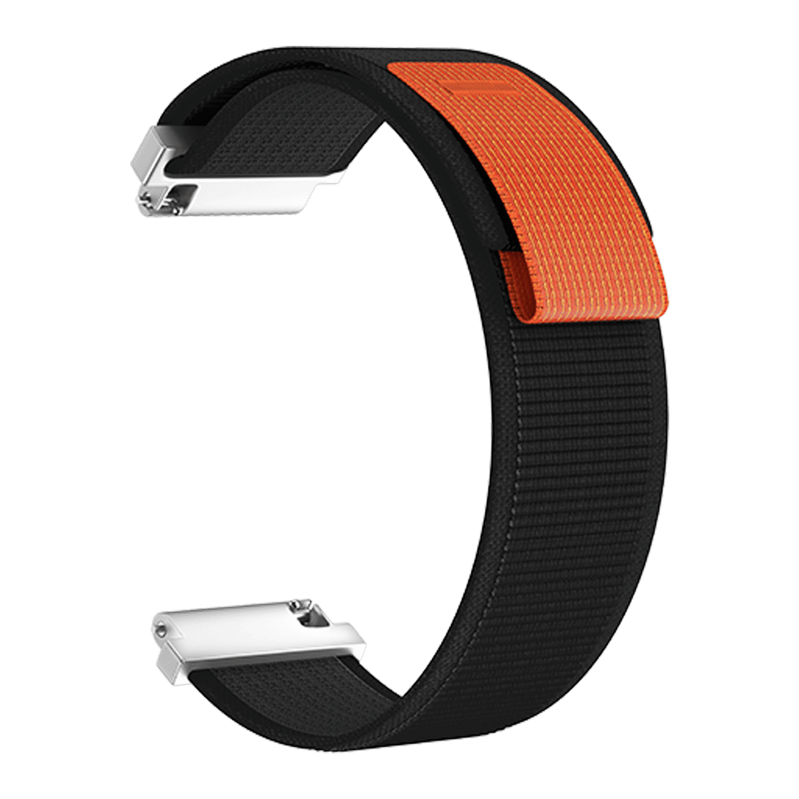 noise Drift Nylon Strap for Smartwatch (22mm) (Quick Release Pins, Grey & Black)_3