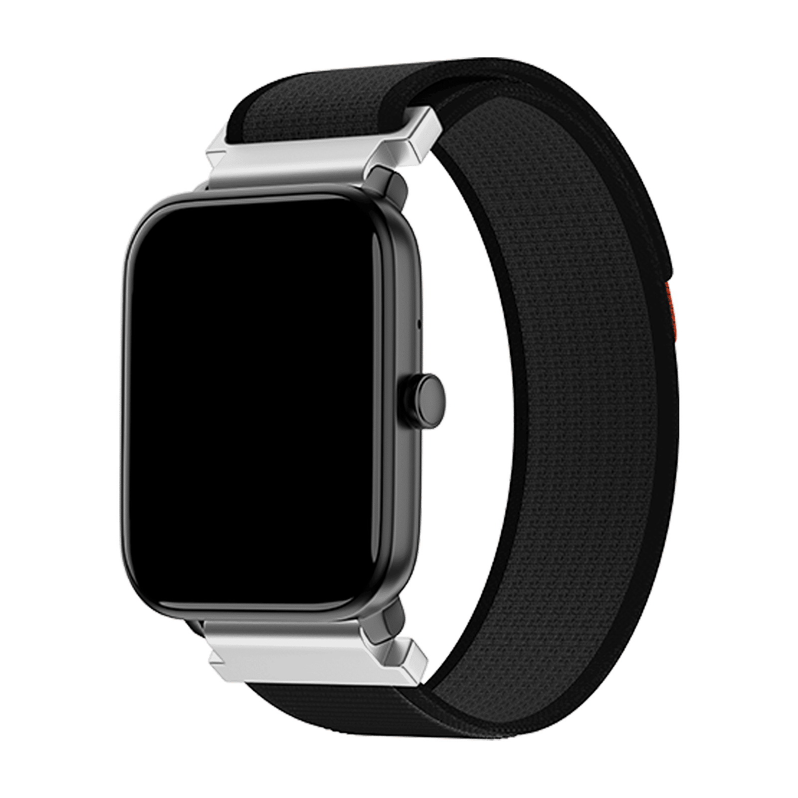 noise Drift Nylon Strap for Smartwatch (22mm) (Quick Release Pins, Grey & Black)_5