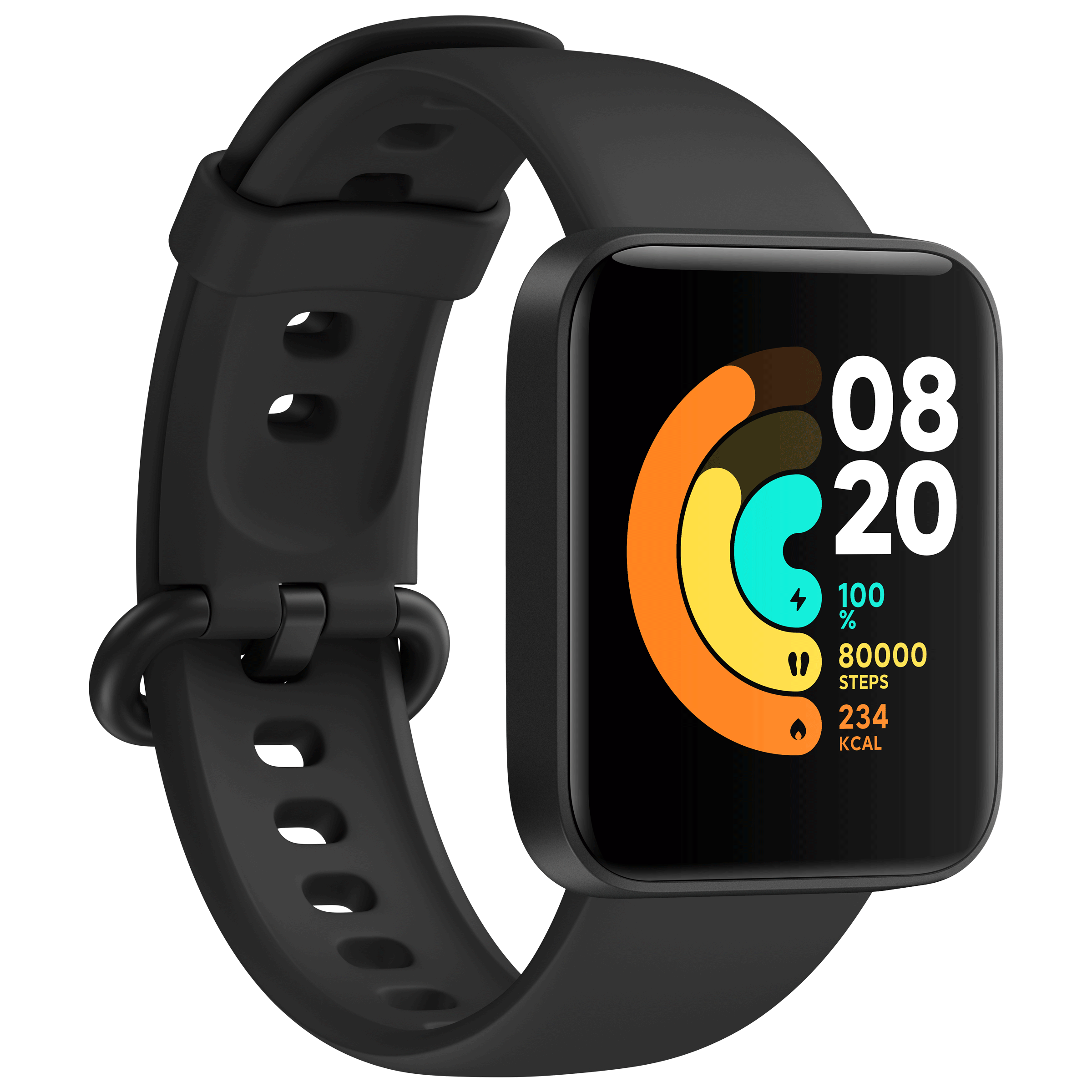 Redmi Smartwatch (GPS, 35.56mm) (Heart Rate Monitoring, BHR4363IN, Black, Thermoplastic Polyurethane Band)_2