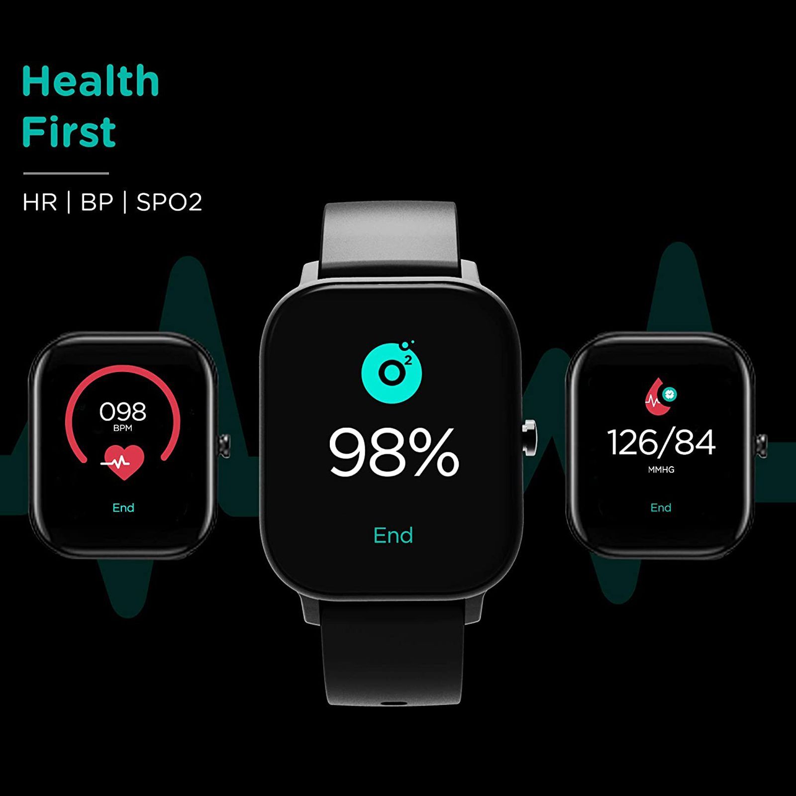 pebble Pace Smartwatch (35.56mm) (Built-in Oximeter, PFB05, Black, Silicon Strap)_9