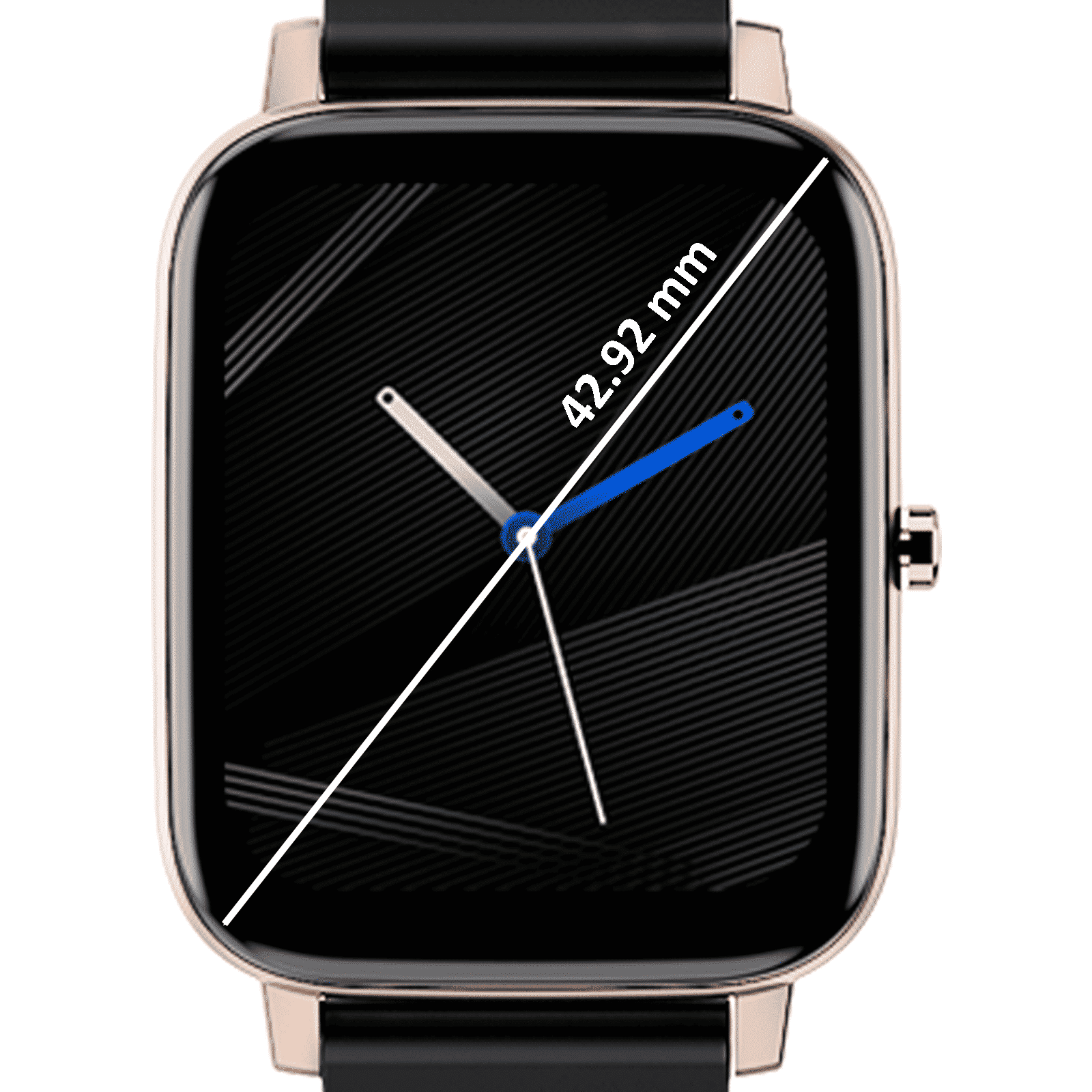 TAGG Verve Plus Smartwatch (Bluetooth, 44mm) (16 Sports Modes, Brown/Black, Silicone Band)_4