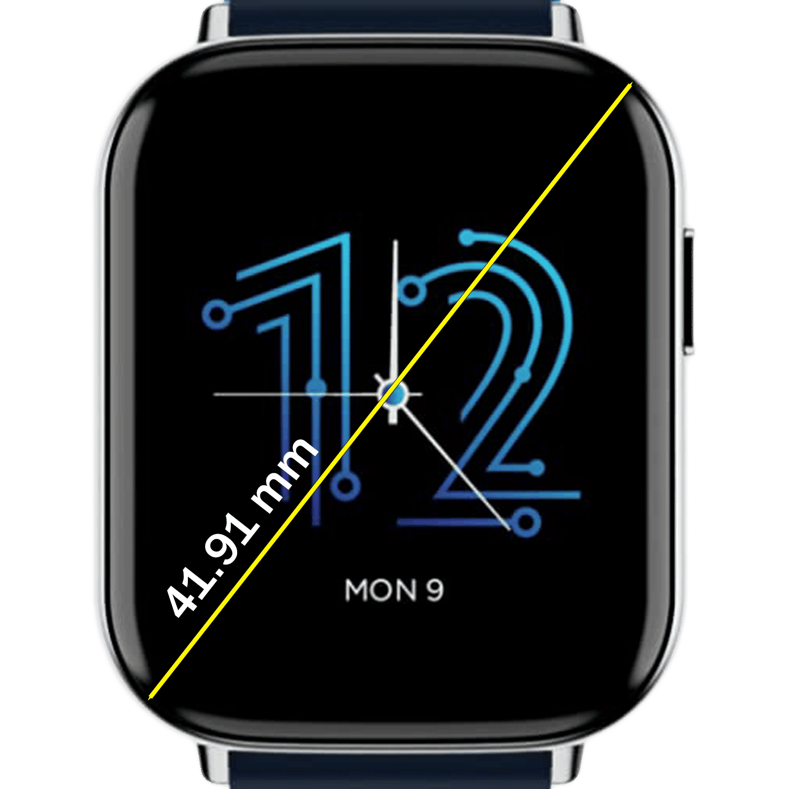 boAt Matrix Smartwatch with Bluetooth Calling (41.91mm AMOLED Display, 3ATM Dust Resistant, Ocean Blue Strap)_3