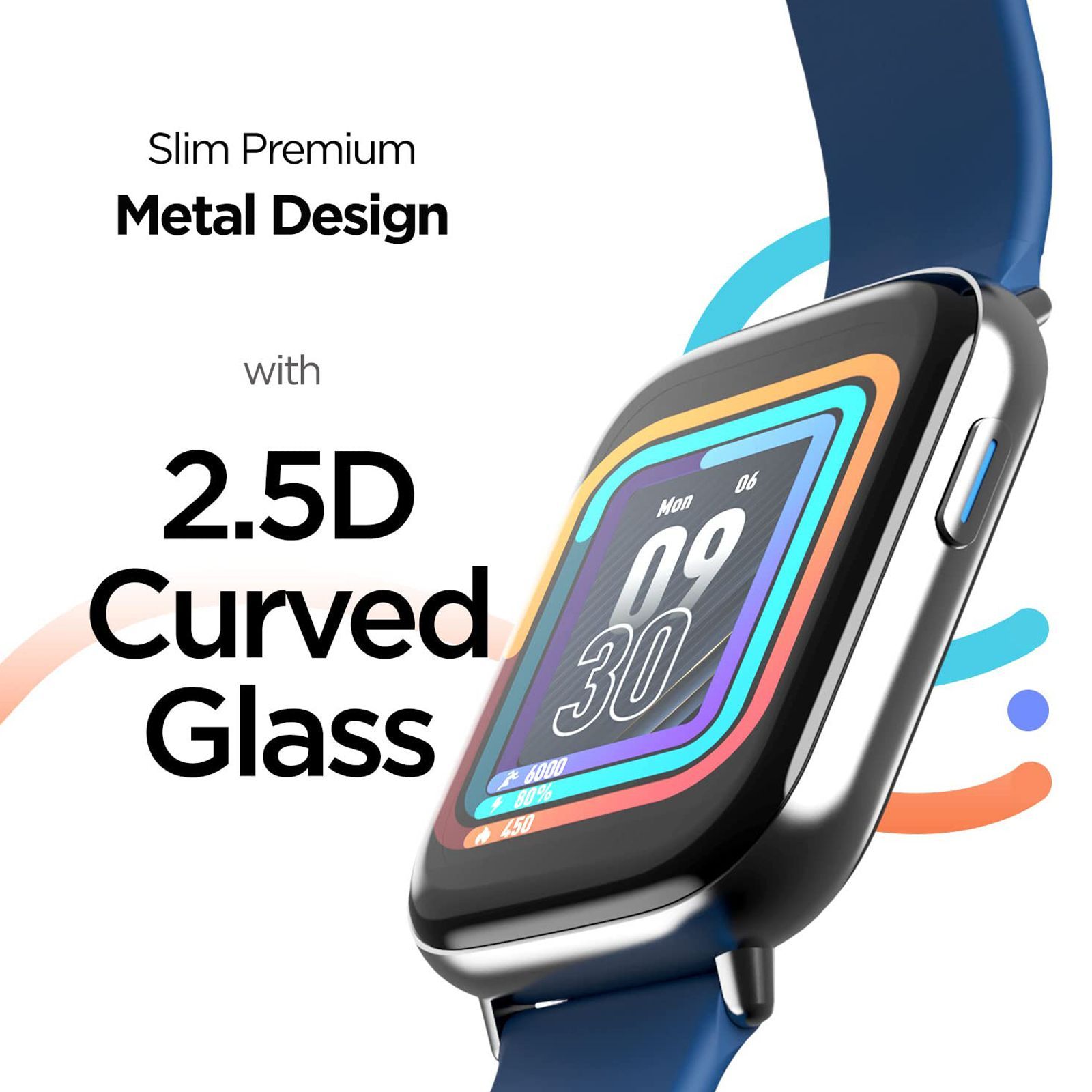 boAt Matrix Smartwatch with Bluetooth Calling (41.91mm AMOLED Display, 3ATM Dust Resistant, Ocean Blue Strap)_7