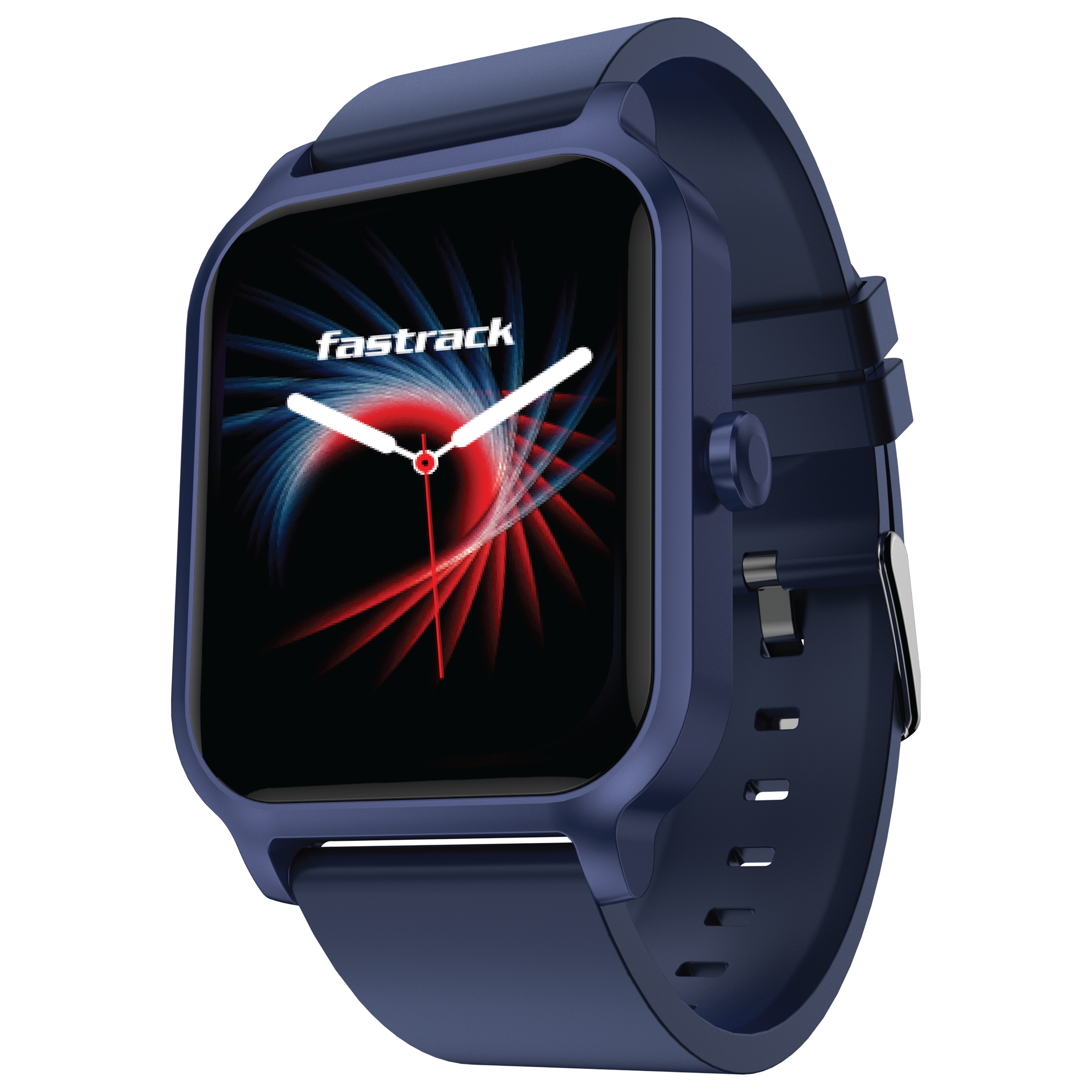 Fastrack Reflex Charge Smartwatch with Bluetooth Calling (46.48mm UltraVU Display, IP68 Water Resistant, Blue Strap)_1