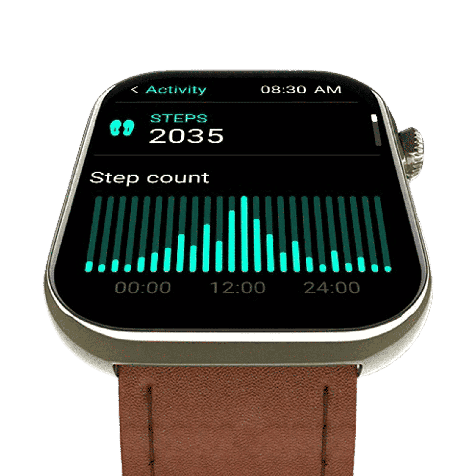 noise ColorFit Ultra 3 Smartwatch with Bluetooth Calling (49mm AMOLED Display, IP68 Water Resistant, Tan Brown Strap)_5