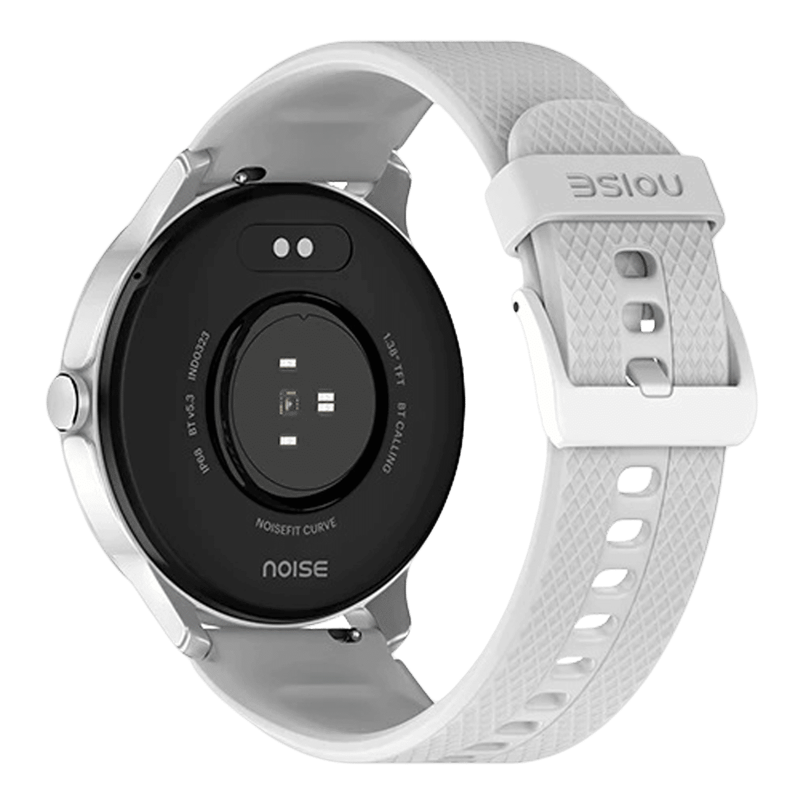 noise NoiseFit Curve Smartwatch with Bluetooth Calling (35.05mm TFT Display, IP68 Water Resistant, Silver Grey Strap) noise NoiseFit Curve Smartwatch with Bluetooth Calling (35.05mm TFT Display, IP68 Water Resistant, Silver Grey Strap)_3
