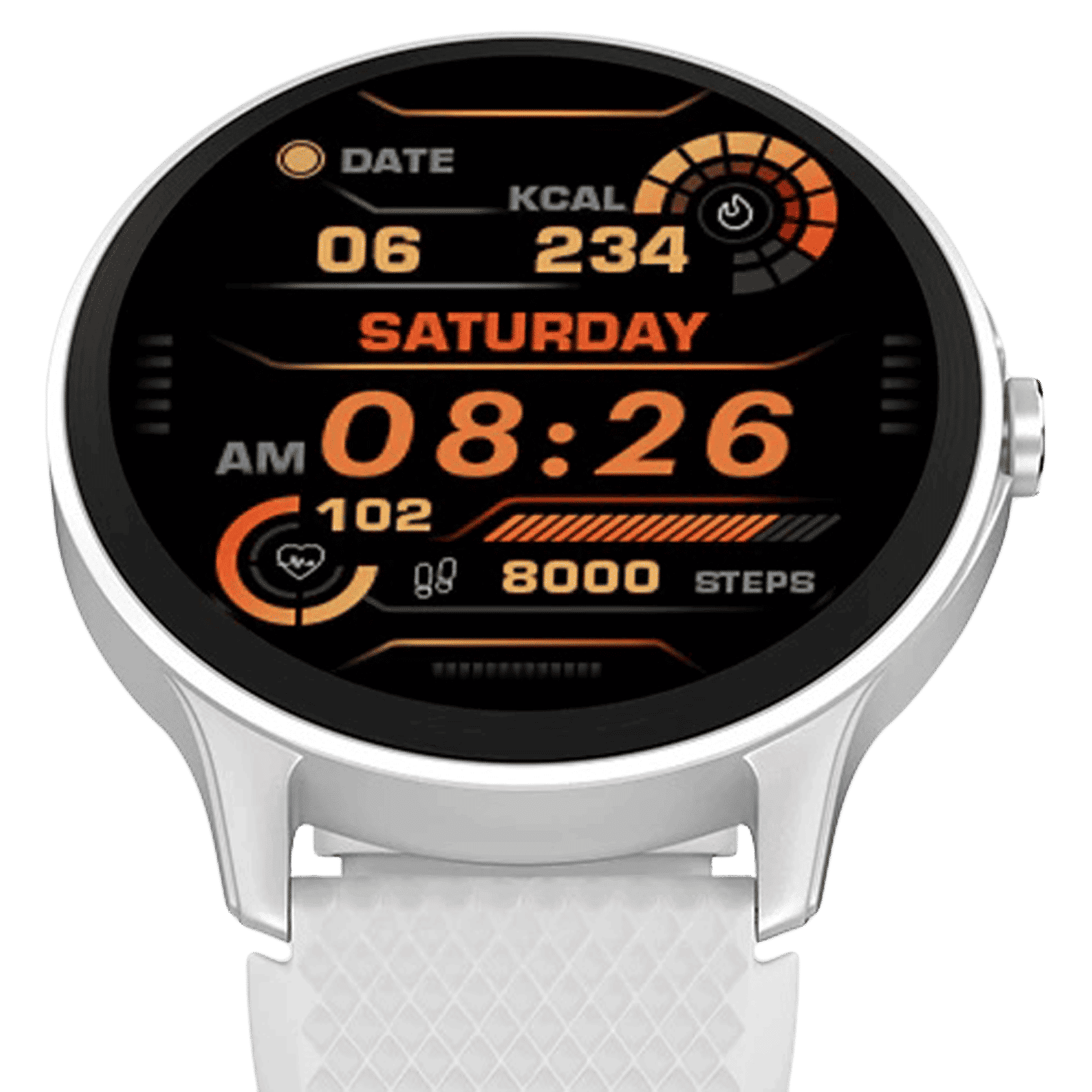 noise NoiseFit Curve Smartwatch with Bluetooth Calling (35.05mm TFT Display, IP68 Water Resistant, Silver Grey Strap) noise NoiseFit Curve Smartwatch with Bluetooth Calling (35.05mm TFT Display, IP68 Water Resistant, Silver Grey Strap)_5