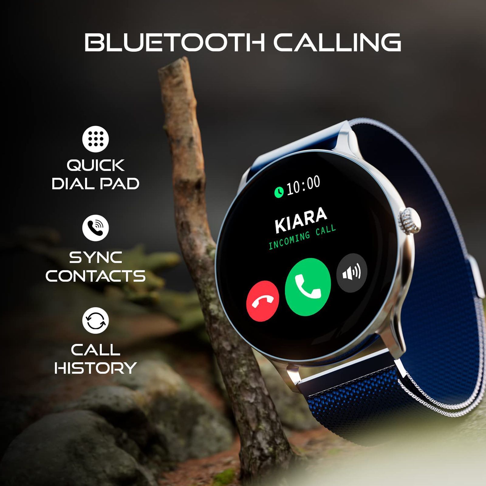 FIRE-BOLTT Phoenix Ultra Smartwatch with Bluetooth Calling (TFT Display, Shockproof, Blue Strap)_4