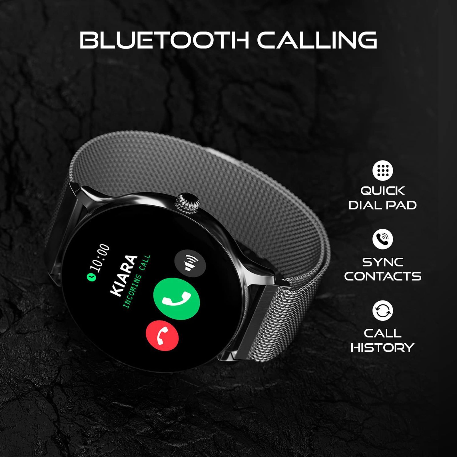 FIRE-BOLTT Phoenix Ultra Smartwatch with Bluetooth Calling (TFT Display, Shockproof, Silver Strap)_3
