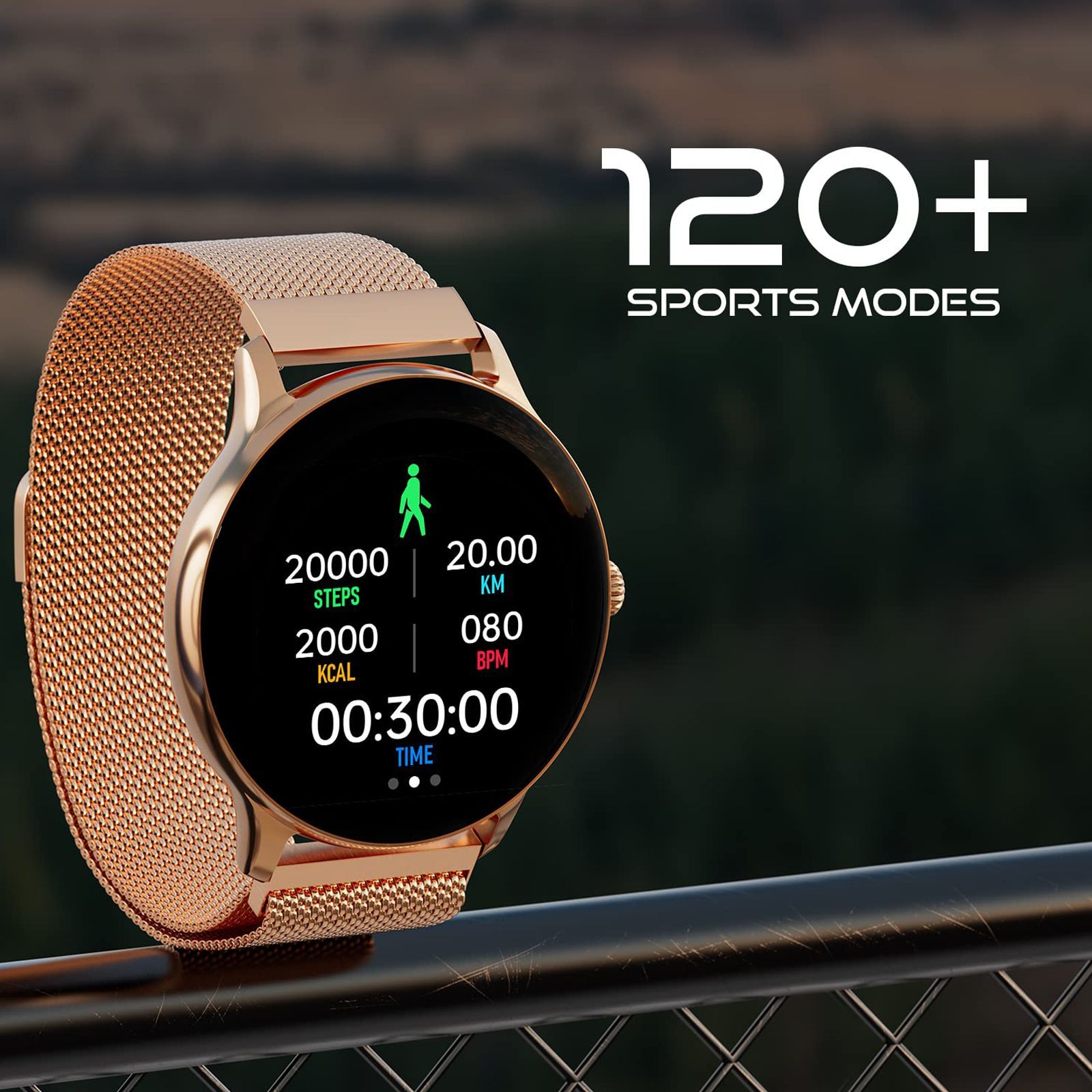 FIRE-BOLTT Phoenix Ultra Smartwatch with Bluetooth Calling (TFT Display, Shockproof, Gold Strap) FIRE-BOLTT Phoenix Ultra Smartwatch with Bluetooth Calling (TFT Display, Shockproof, Gold Strap)_4