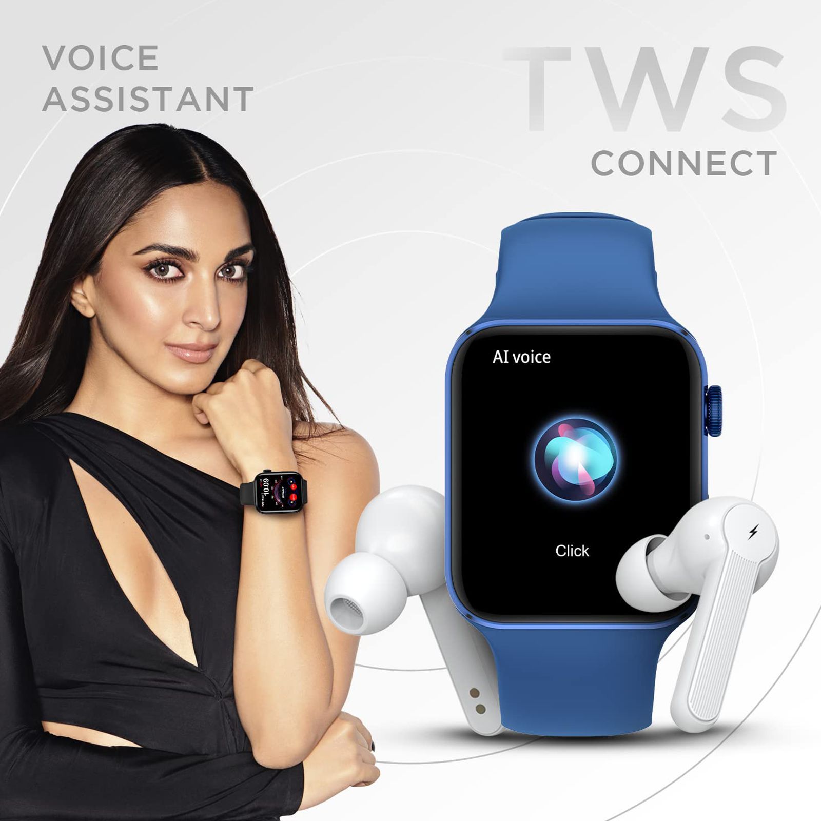 FIRE-BOLTT Visionary Smartwatch with Bluetooth Calling (45mm AMOLED Display, IP68 Water Resistant, Blue Strap)_7