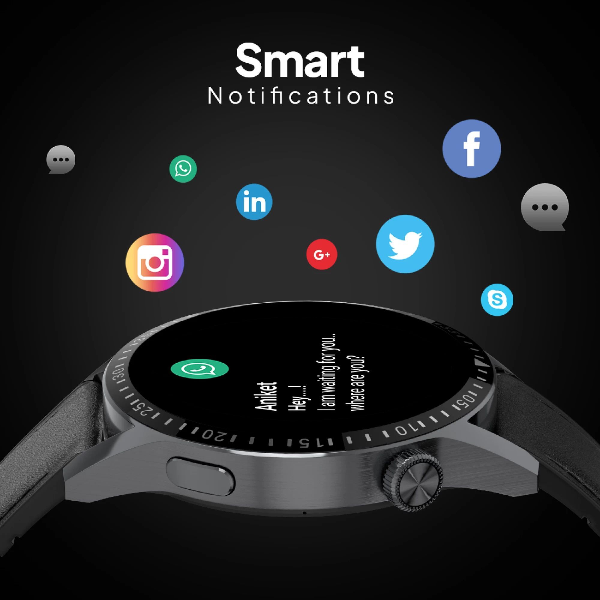 Fire-Boltt Ultimate Smartwatch with Bluetooth Calling (35.3mm LCD HD Display, IP68 Water Resistant, Black Strap)_4