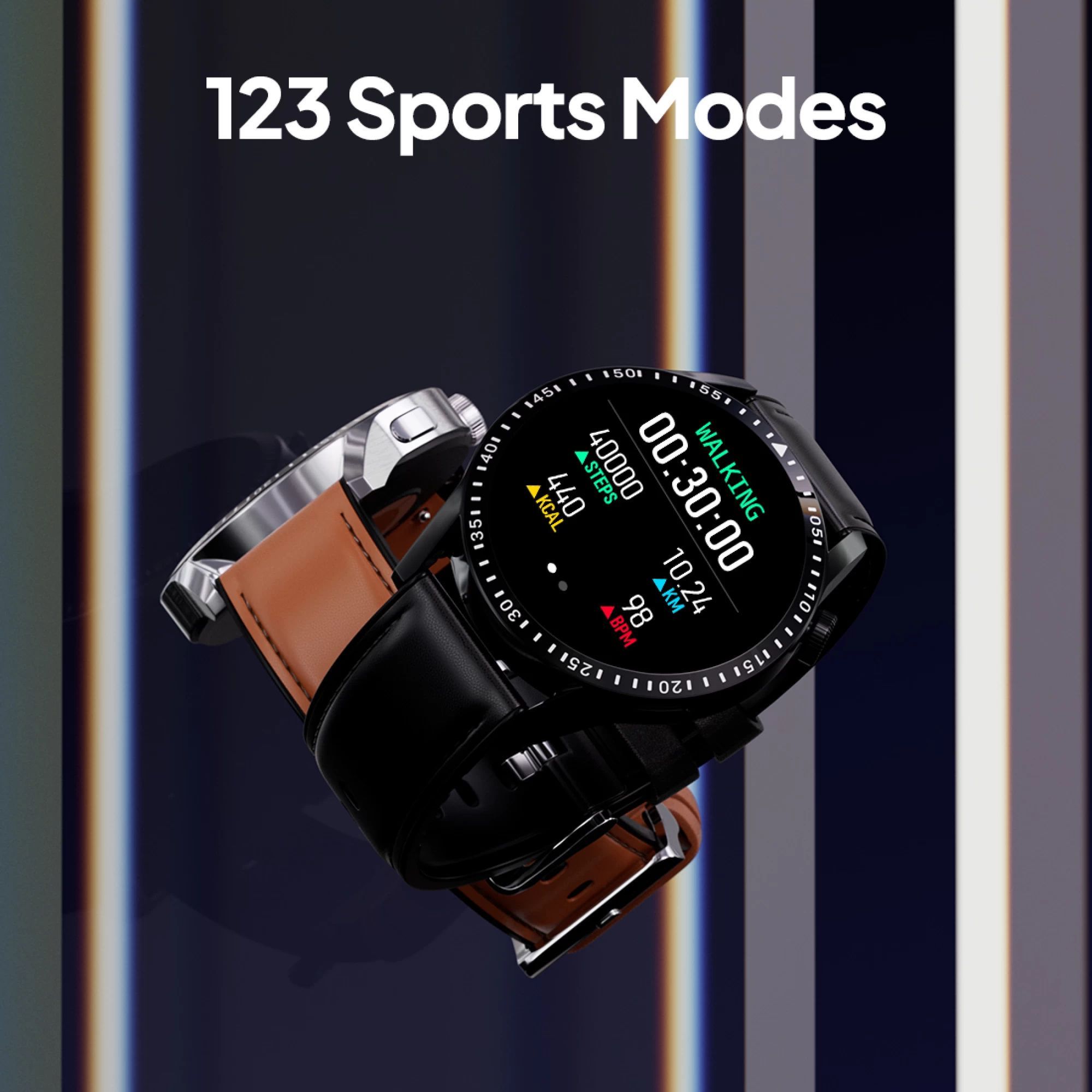 Fire-Boltt Ultimate Smartwatch with Bluetooth Calling (35.3mm LCD HD Display, IP68 Water Resistant, Black Strap)_5