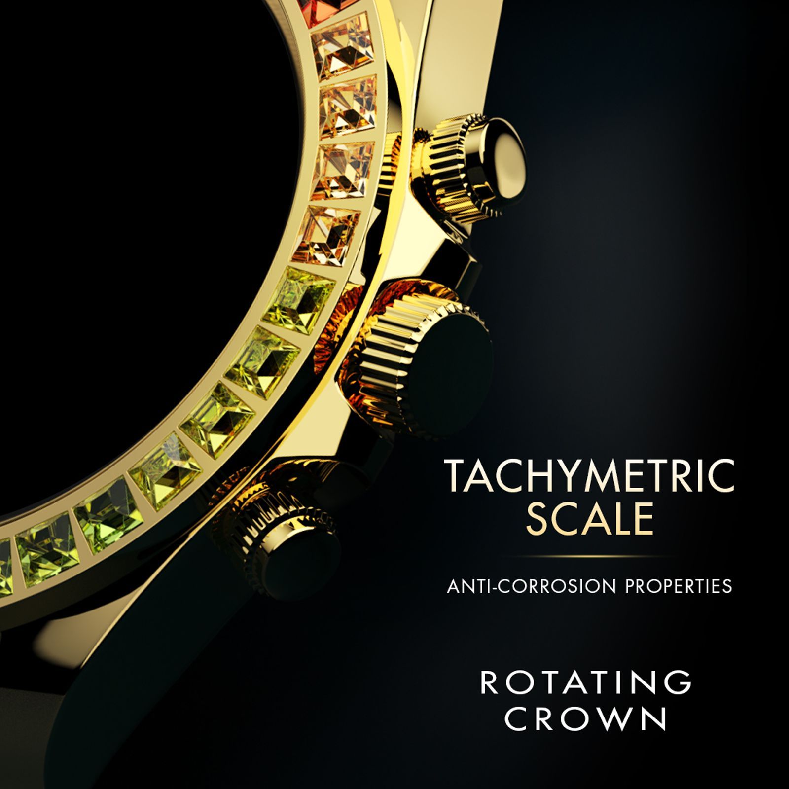 FIRE-BOLTT Blizzard Ultra Smartwatch with Bluetooth Calling (32.5mm HD Display, Water Resistant, Gold Strap)_5