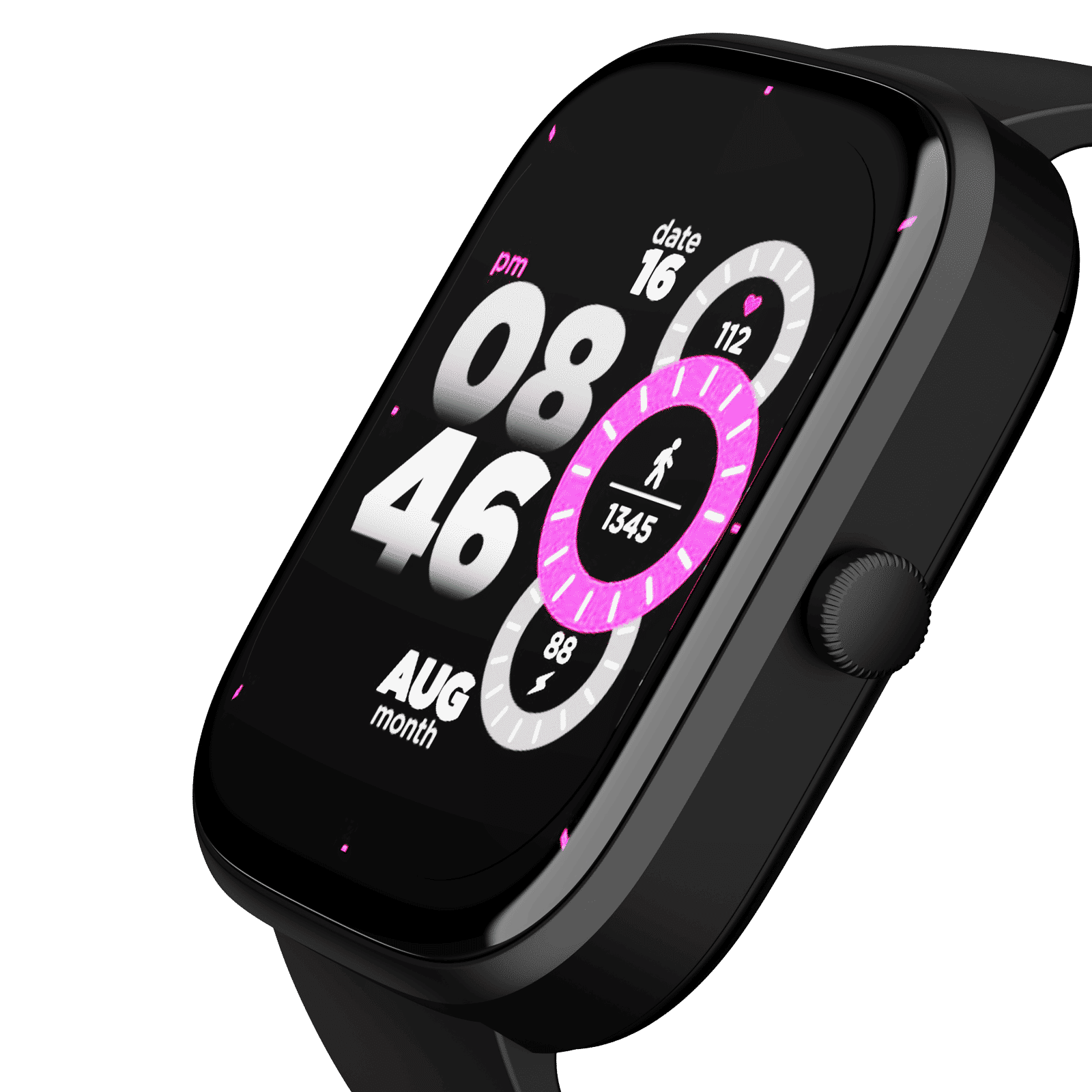 boAt Wave Convex Smartwatch with IP67 Waterproof (49.7mm AMOLED Display, Active Black Strap)_3