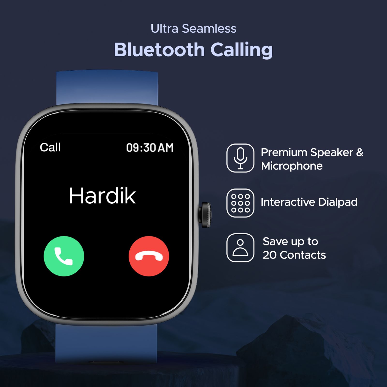 boAt Wave Convex Smartwatch with IP67 Waterproof (49.7mm AMOLED Display, Dark Blue Strap)_7