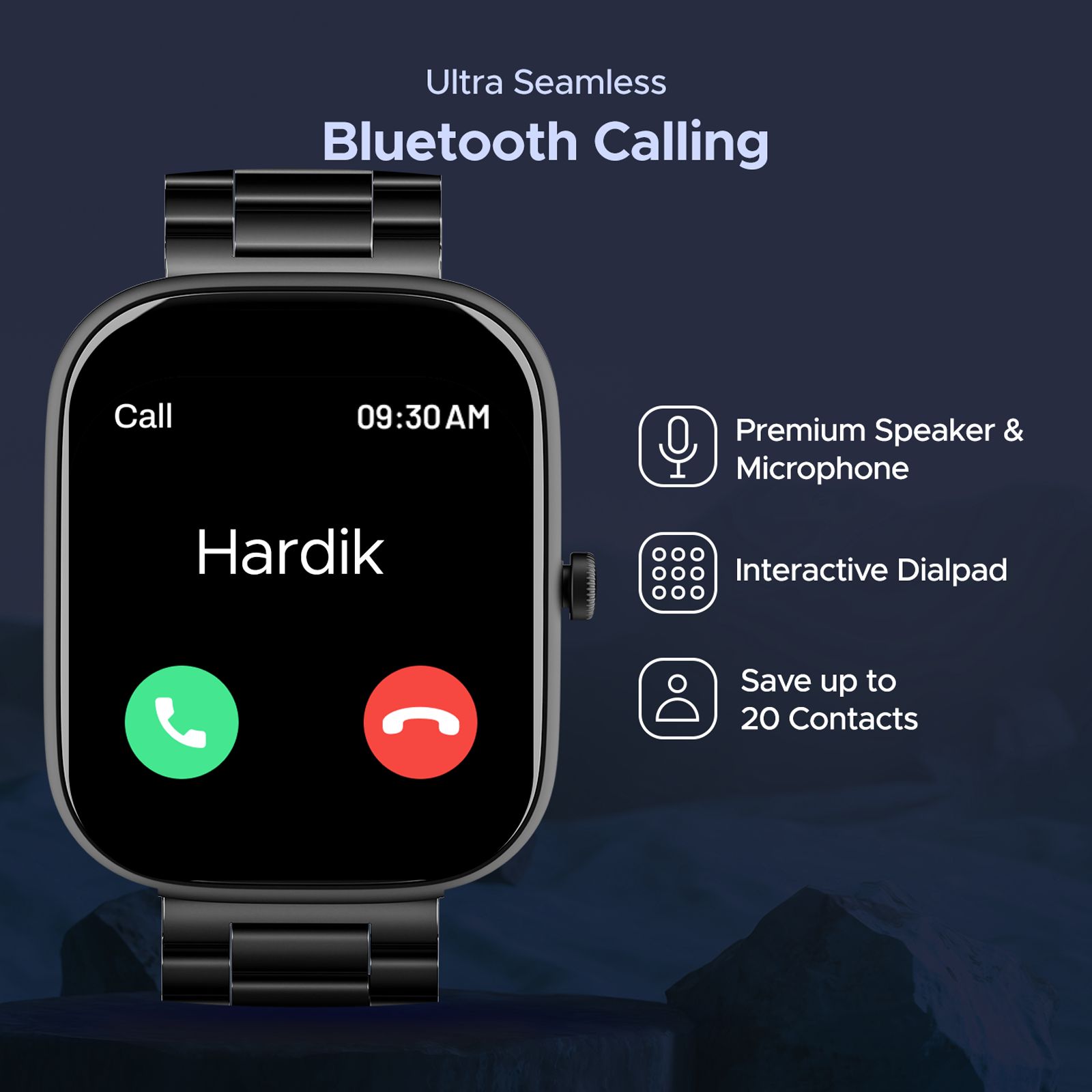 boAt Wave Convex Smartwatch with IP67 Waterproof (49.7mm AMOLED Display, Steel Black Strap)_7