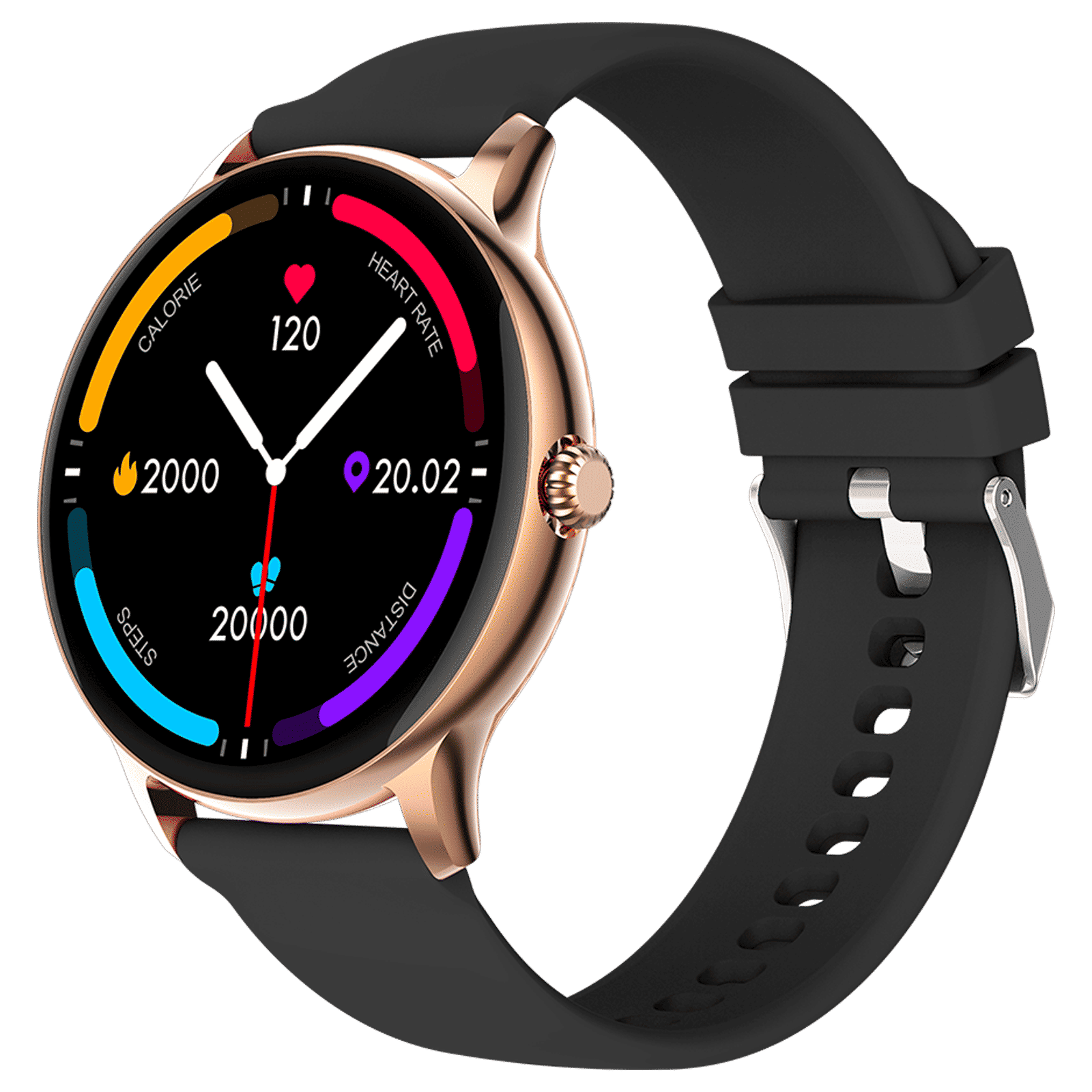 FIRE-BOLTT Talk Alpha Smartwatch with Bluetooth Calling (42mm Display, Gold Black Strap) FIRE-BOLTT Talk Alpha Smartwatch with Bluetooth Calling (42mm Display, Gold Black Strap)_2