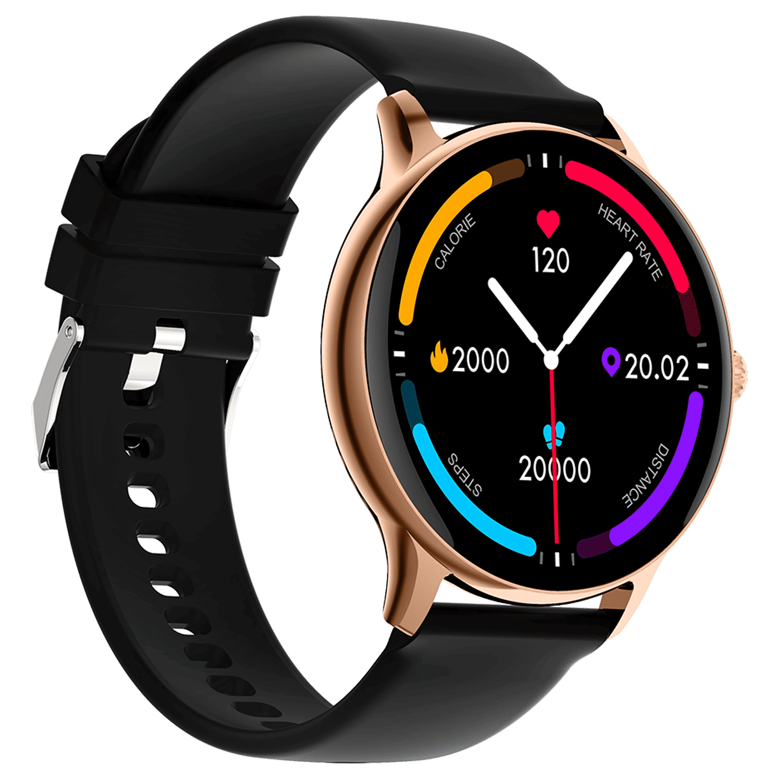 FIRE-BOLTT Talk Alpha Smartwatch with Bluetooth Calling (42mm Display, Gold Black Strap) FIRE-BOLTT Talk Alpha Smartwatch with Bluetooth Calling (42mm Display, Gold Black Strap)_3