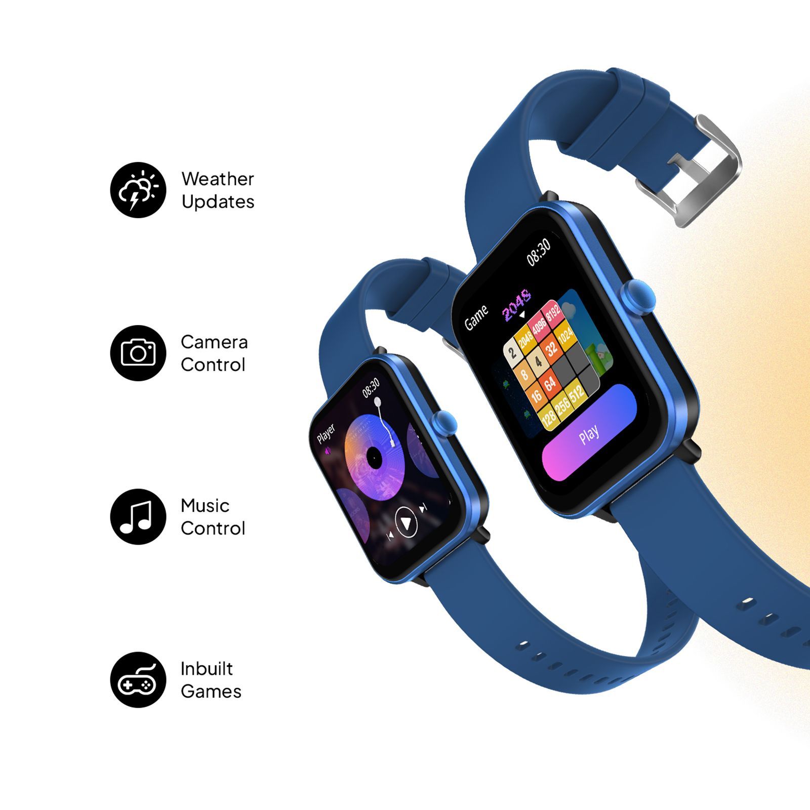 FIRE-BOLTT Tide Plus Smartwatch with Bluetooth Calling (46.5mm 2.5D Curved Display, IP67 Water Resistant, Navy Blue Strap)_9