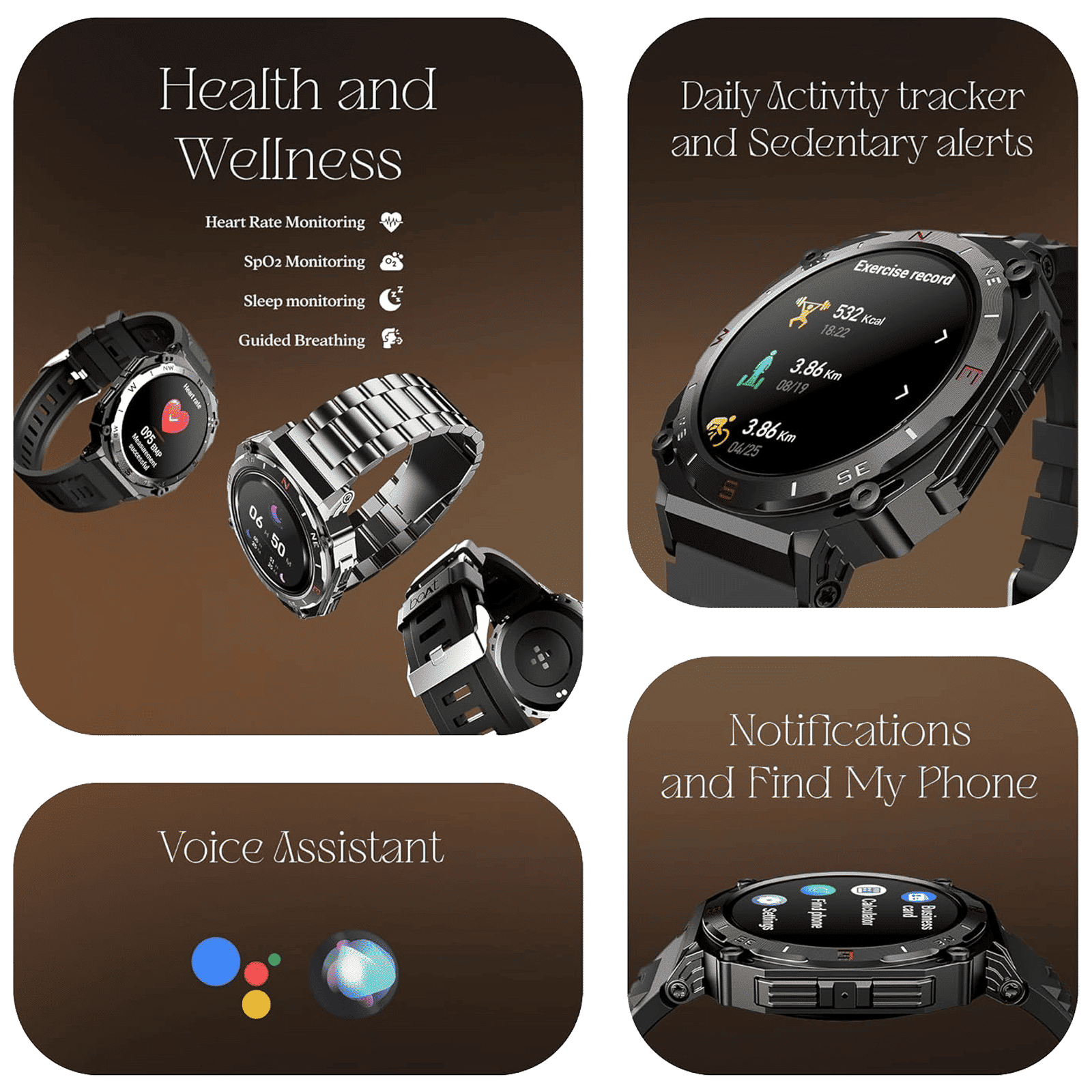 boAt Enigma X500 Smartwatch with Bluetooth Calling (36.3mm AMOLED Display, IP68 Sweat Resistant, Jet Black Strap) boAt Enigma X500 Smartwatch with Bluetooth Calling (36.3mm AMOLED Display, IP68 Sweat Resistant, Jet Black Strap)_7