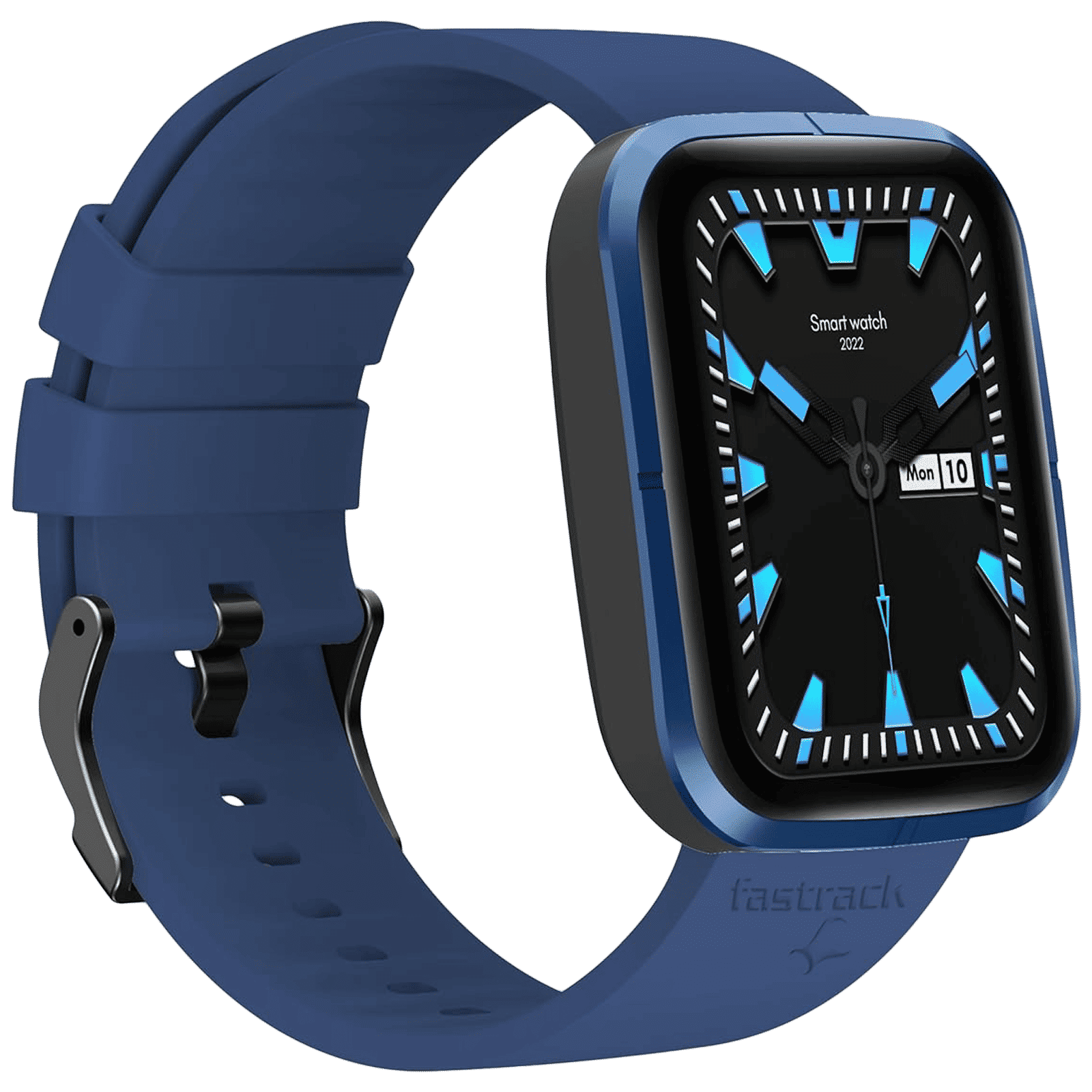 fastrack Reflex Zingg Smartwatch with Bluetooth Calling (42.9mm UltraVU Display, Blue Strap)_4