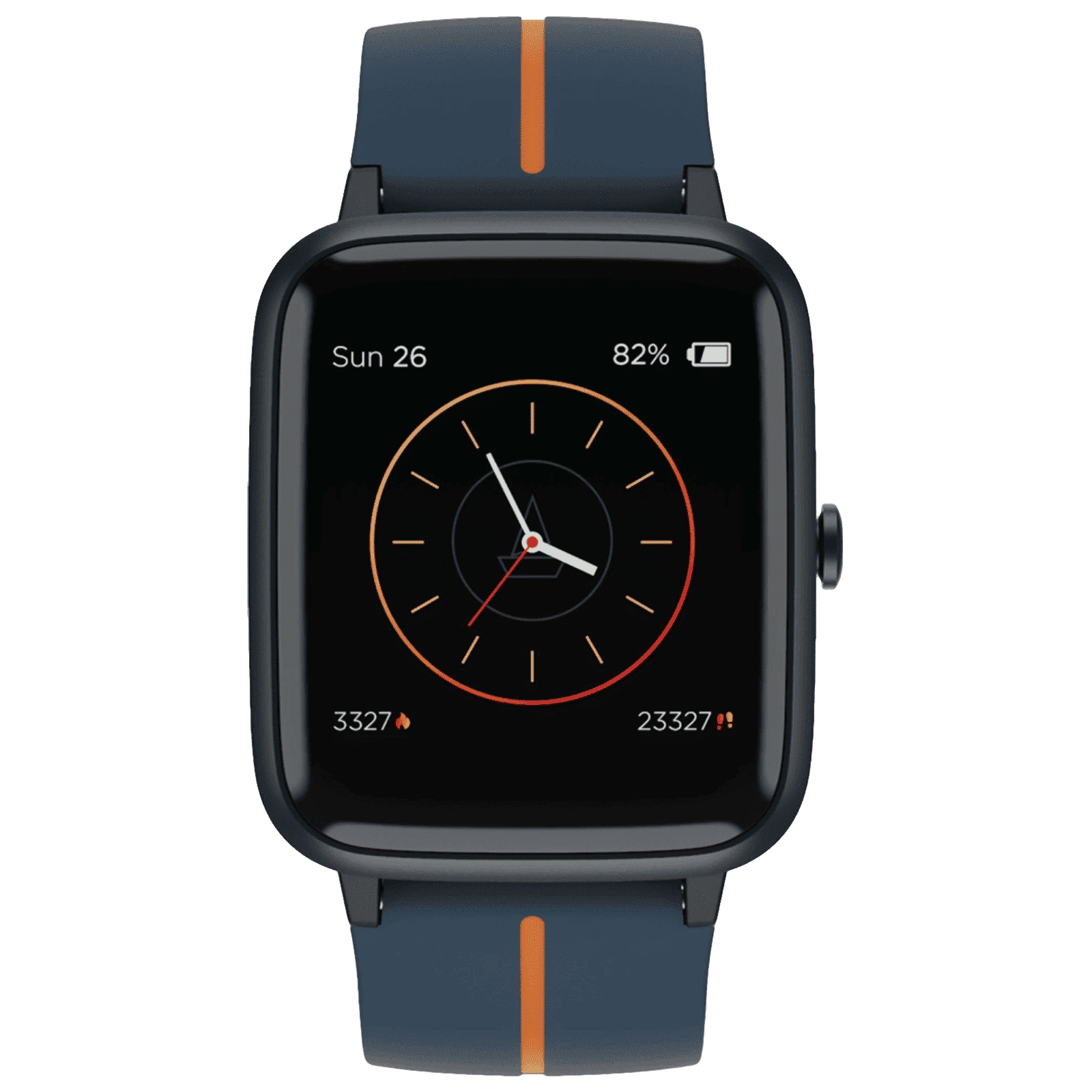 boAt Xplorer Smartwatch with Activity Tracker (33mm 2.5D Curved Display, 5ATM Water Resistant, Orange Fusion Strap)_1