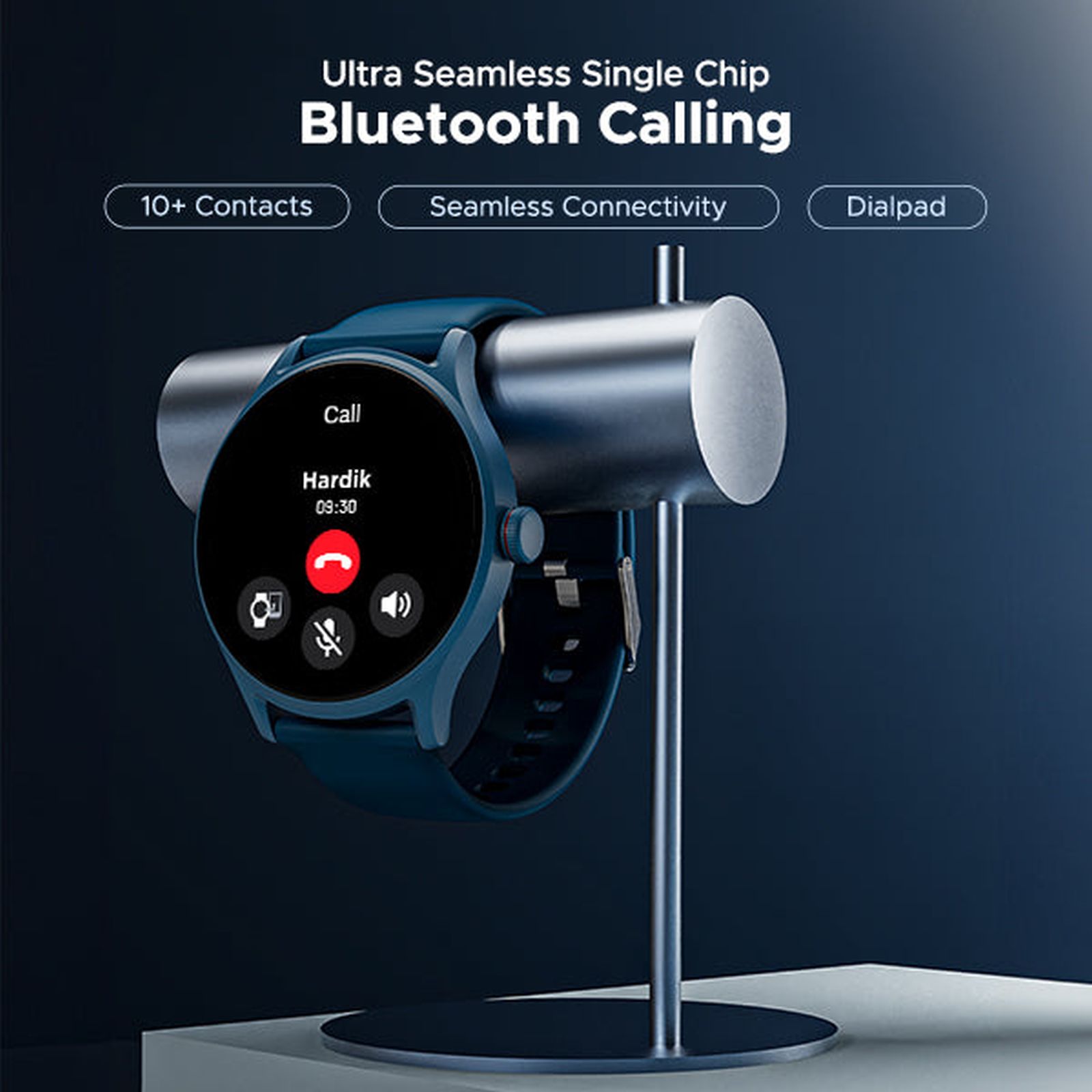 boAt Primia Celestial Smartwatch with Bluetooth Calling (38.6mm HD Display, IP67 Sweat Resistant, Cyan Blue Strap)_5